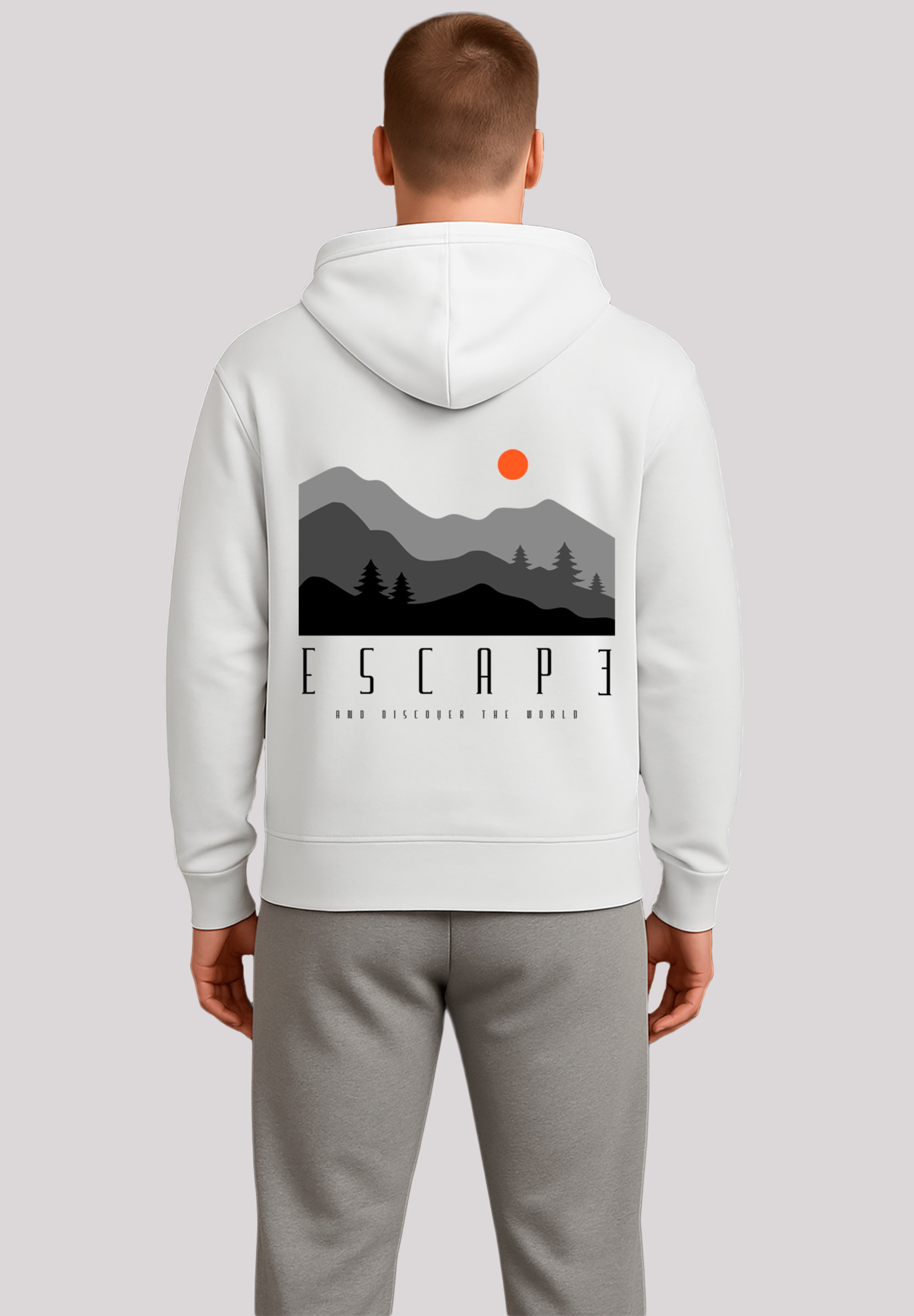 F4NT4STIC Kapuzenpullover "Escape Discover the World Forest Landscape" Disc günstig online kaufen