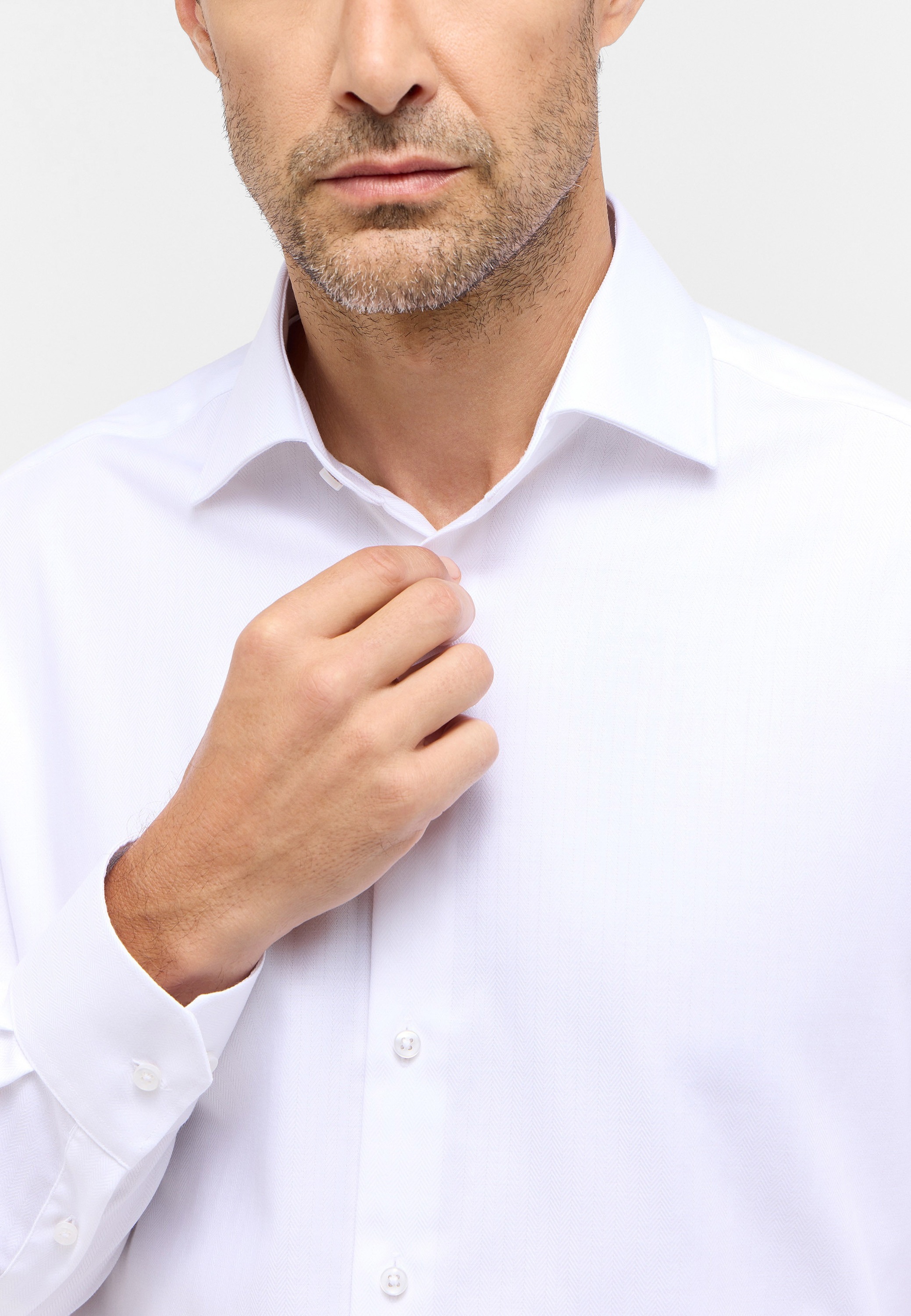 Eterna Langarmhemd »MODERN FIT«, NON IRON (bügelfrei)