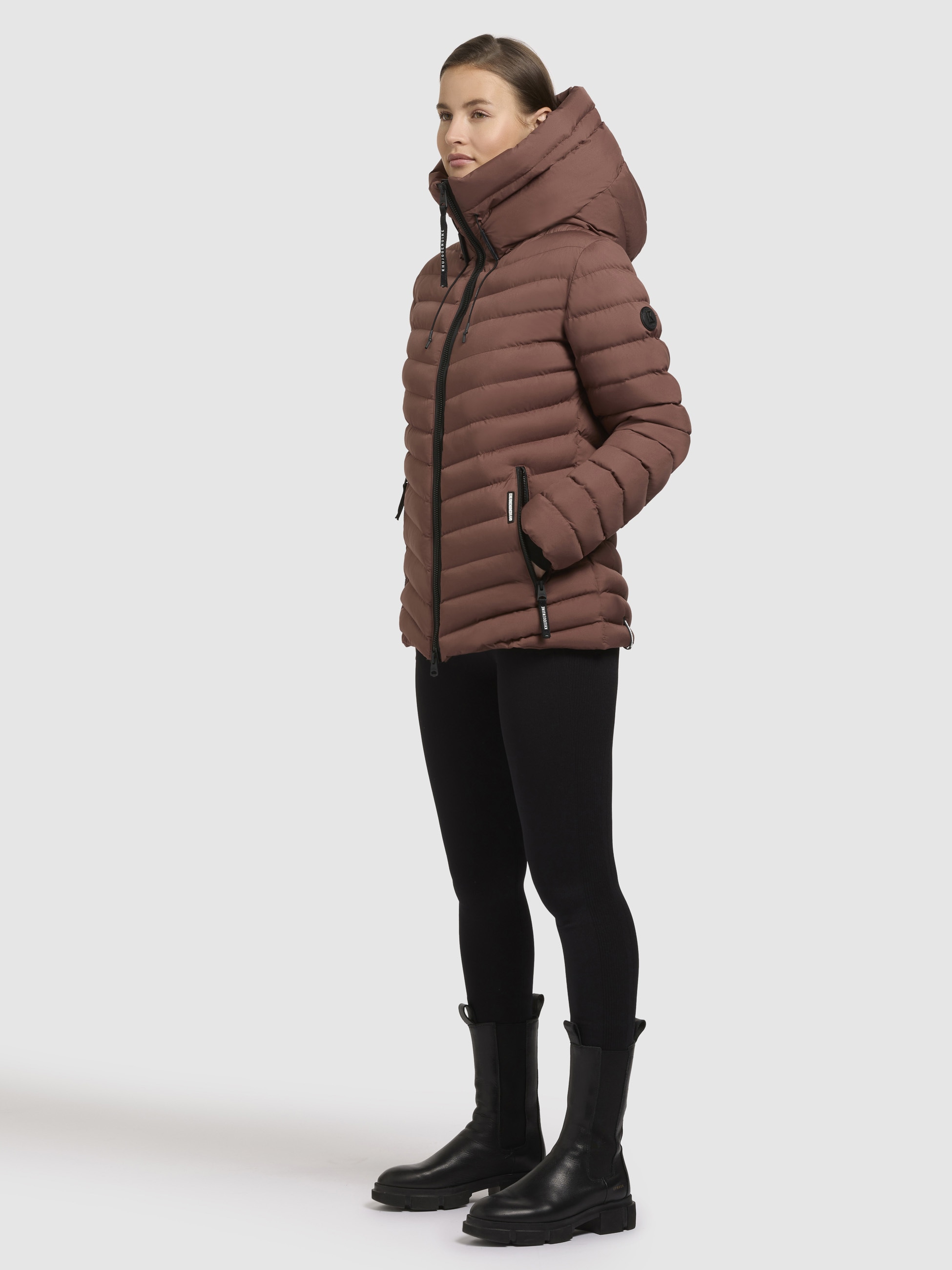 khujo Steppjacke »PACE«, mit Kapuze