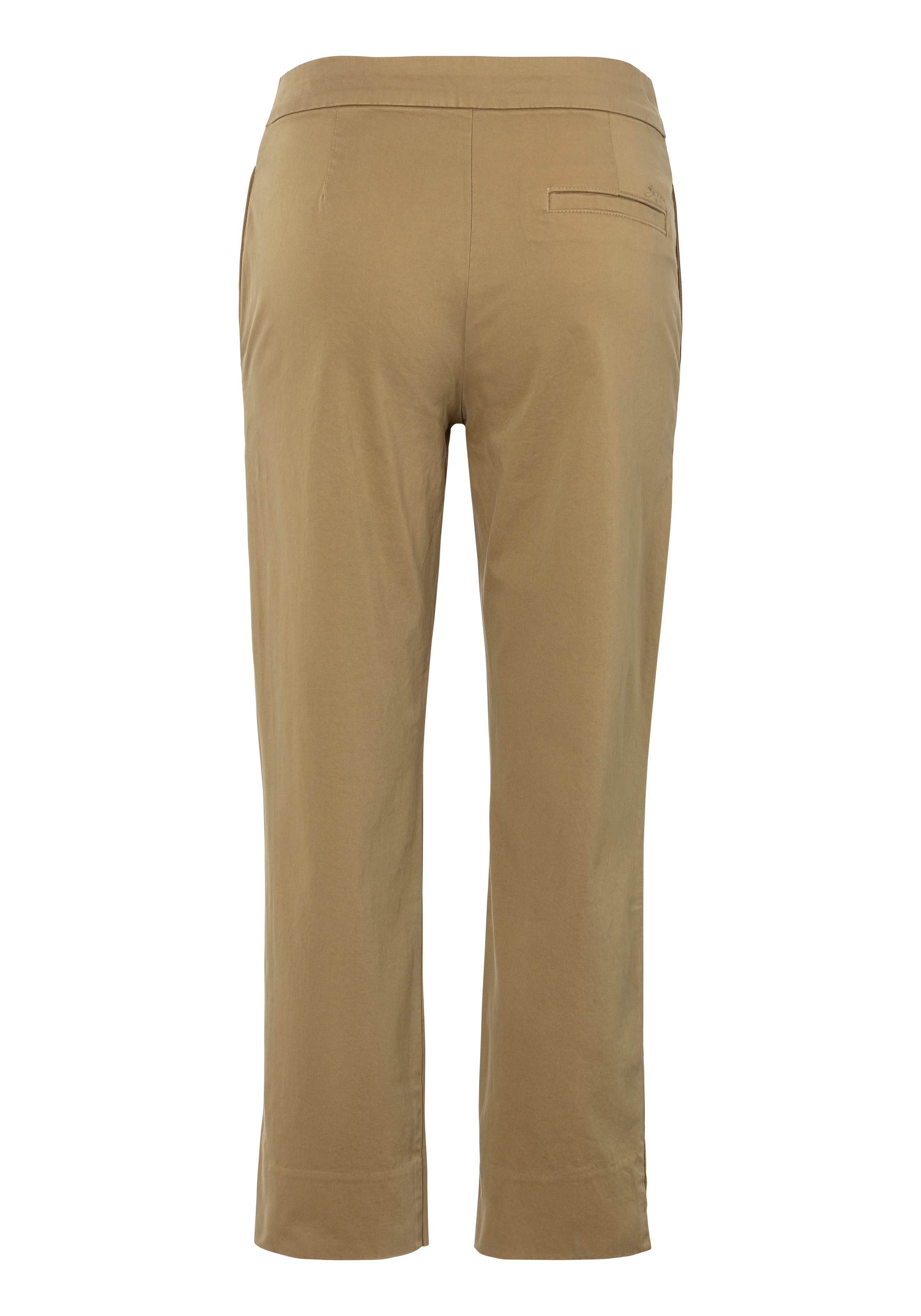 BOSS ORANGE Chinohose "Teresita Premium Damenmode" mit Schlitz am Saum günstig online kaufen