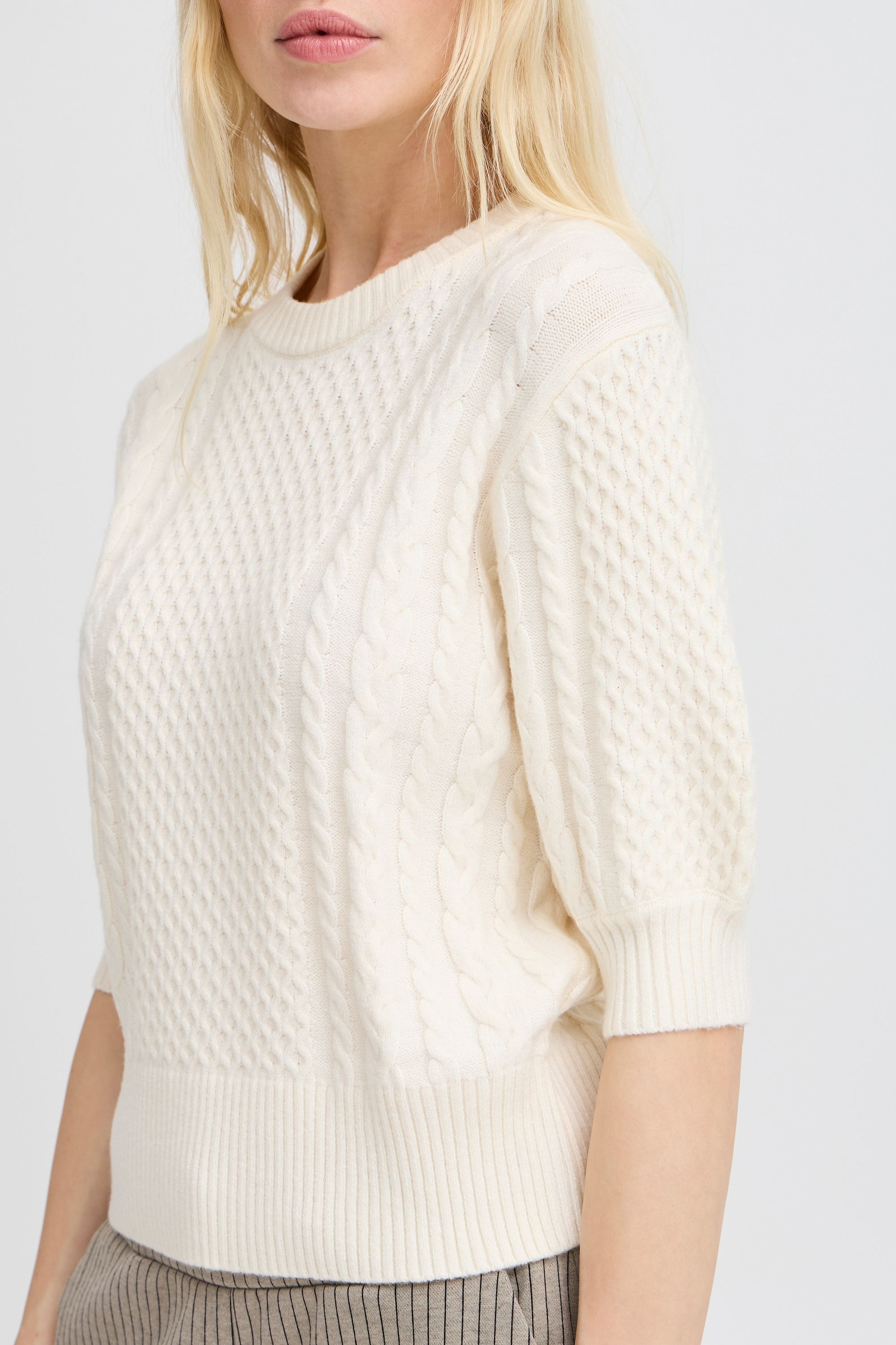 b.young Strickpullover »Strickpullover BYNIBE SS JUMPER -«