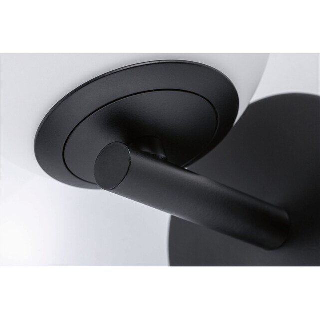 Paulmann LED Wandleuchte »Selection Bathroom Gove IP44 5W 3000K Satin/Schwarz  matt Glas/Metall«, 1 flammig-flammig | BAUR