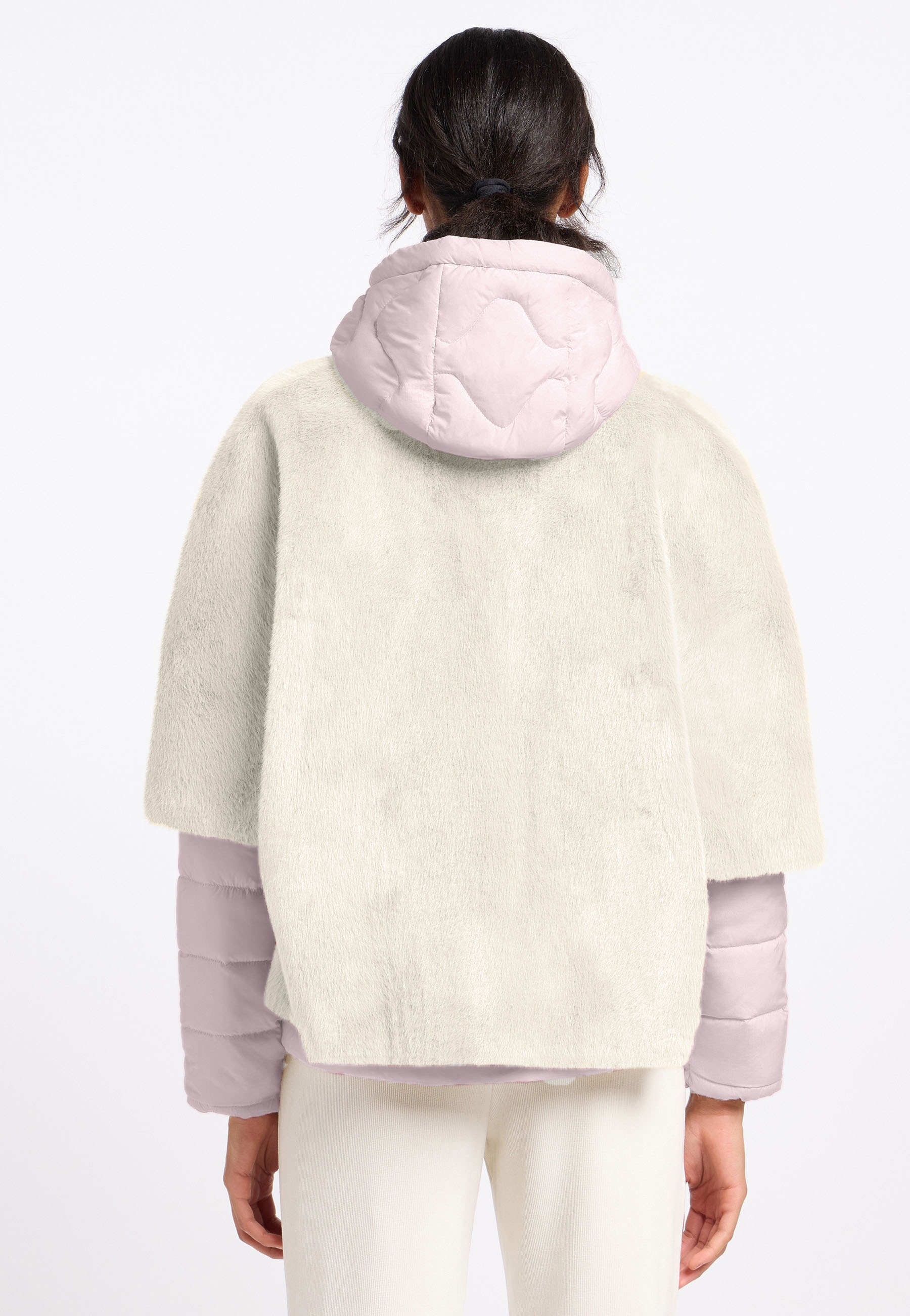 Frieda & Freddies Cape »Fake Fur Cape With Jacket / Kay & Polly«