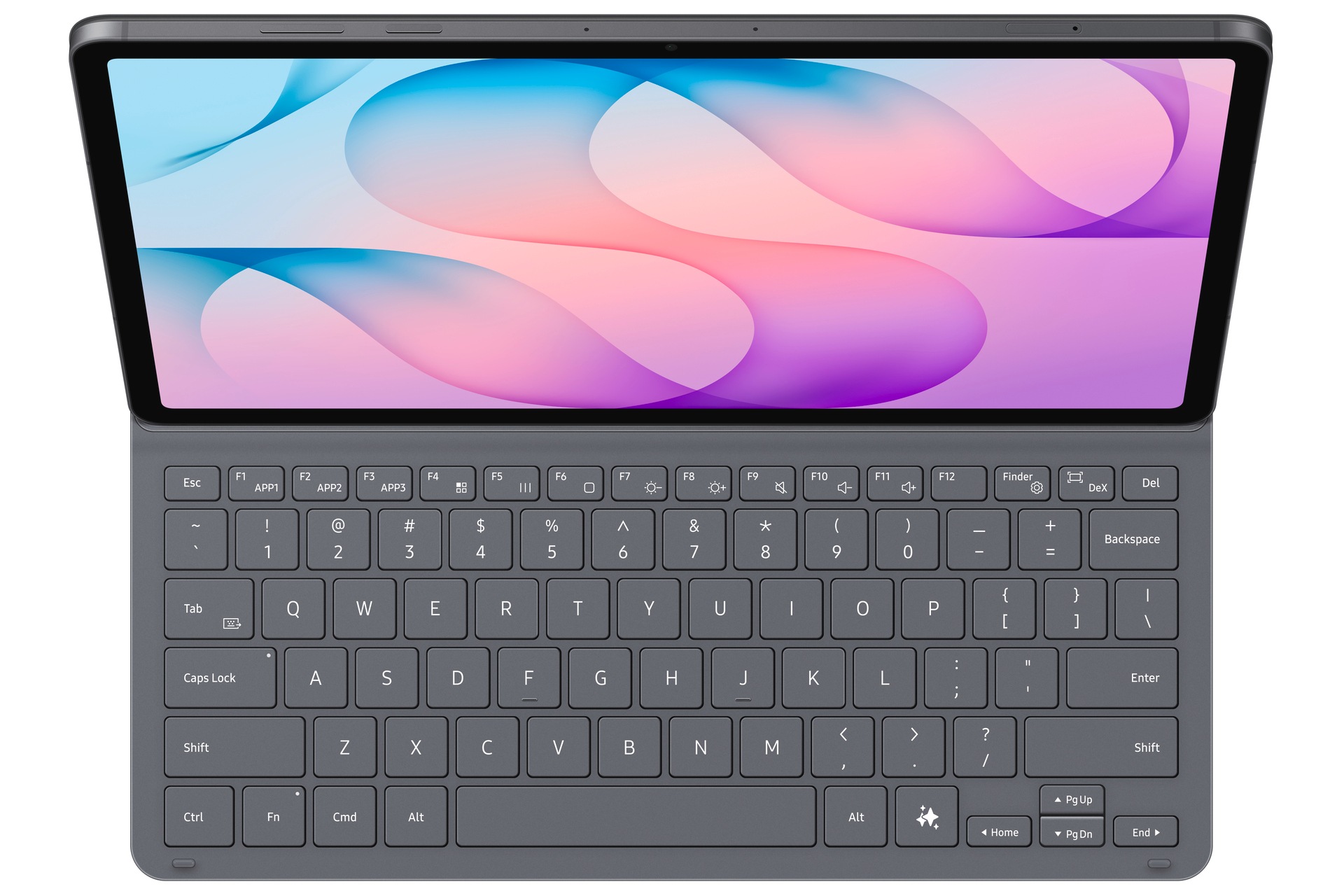 Samsung Tablet-Hülle »Book Cover Keyboard Slim für Samsung Galaxy Tab S12+« Tablet Backcover, Schutzhülle, Handyschutzhülle, Case, Schutzcase, stoßfest