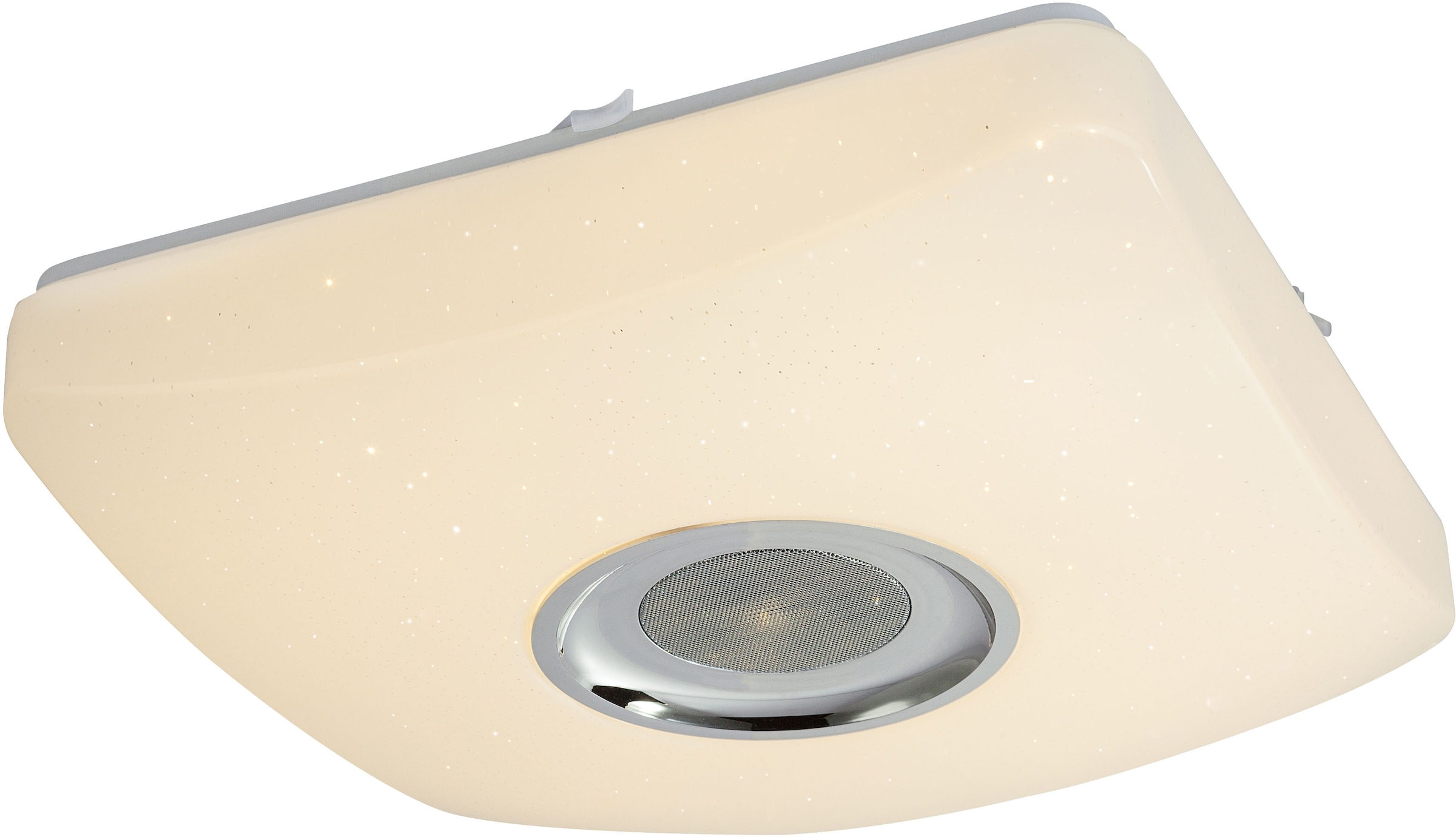 GLOBO LIGHTING LED Deckenleuchte »AYLEEN«, Leuchtmittel LED-Modul | LED fest integriert, Deckenlampe/Quadrat/Wohnzimmer/Schlafzimmer/elegant/rot-grün-blau
