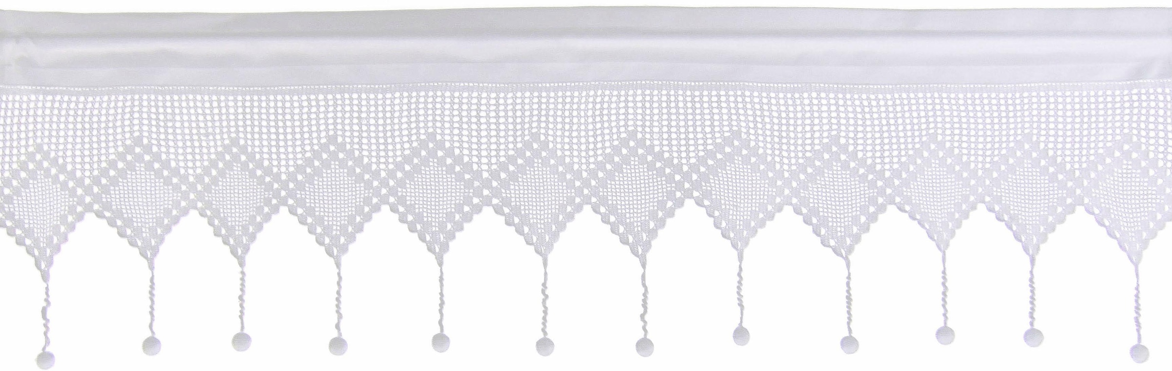 HOSSNER - ART OF HOME DECO Querbehang "Attersee" Stangendurchzug 1 Stk. tlg günstig online kaufen