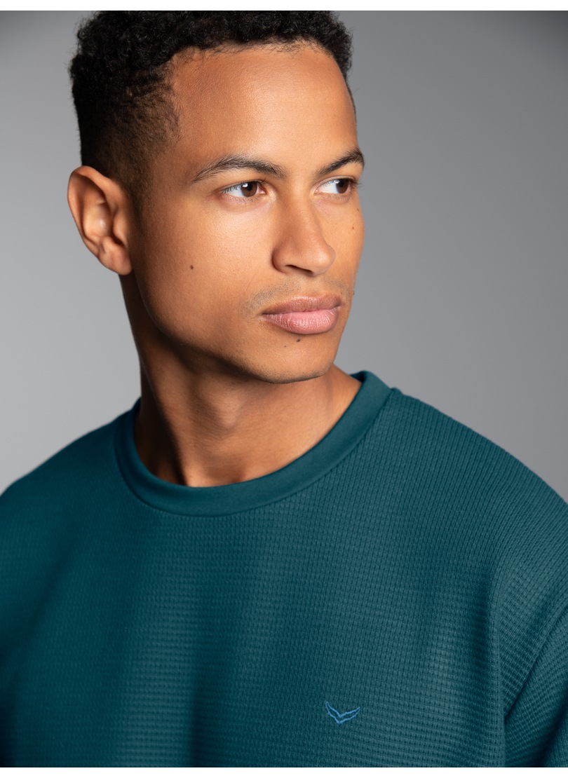 Thumbnail - Trigema Sweatshirt "TRIGEMA Sweatshirt in Waffeloptik"
