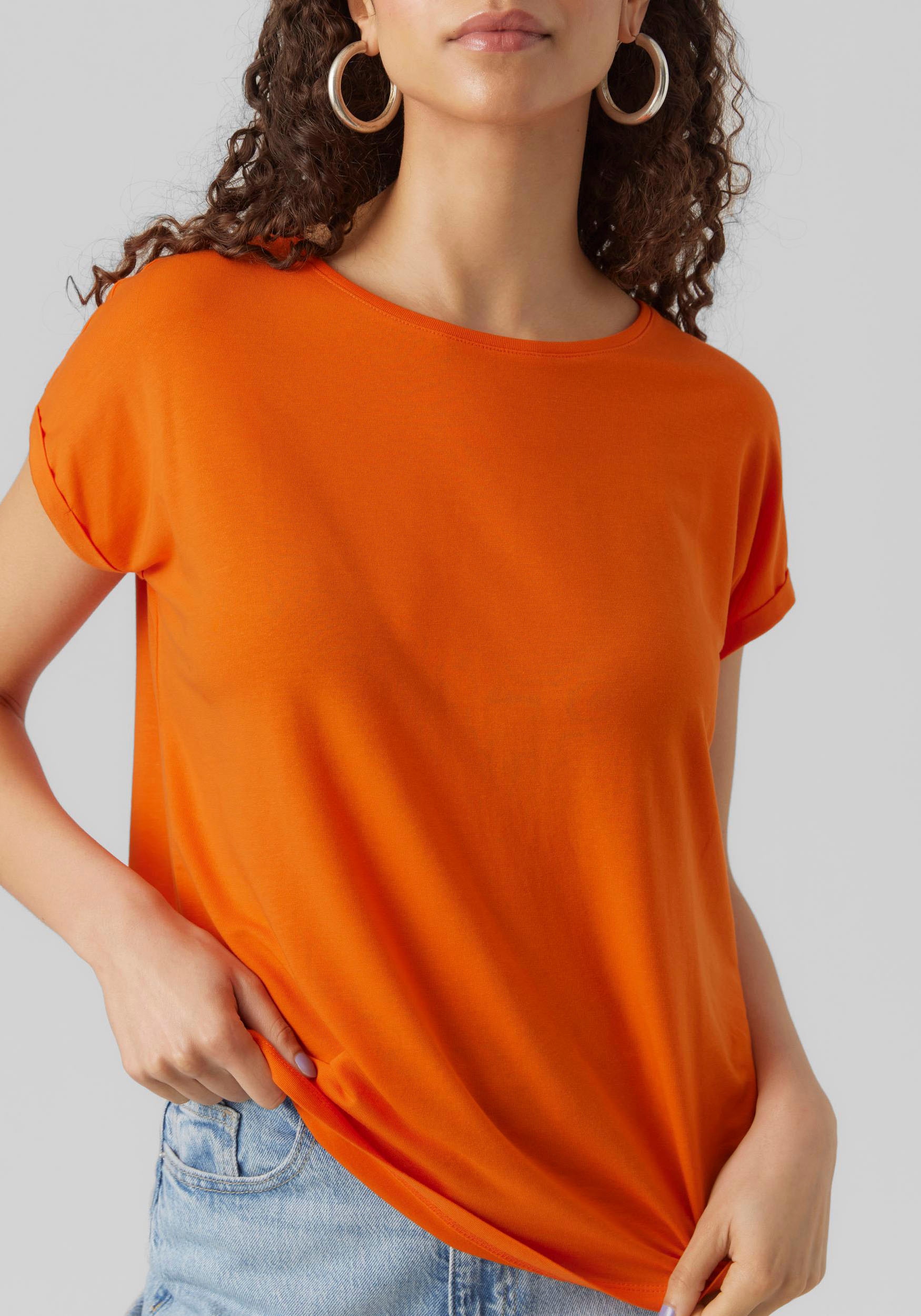 Rundhalsshirt online NOOS« »VMAVA BAUR GAJRS Vero | PLAIN TOP Moda SS bestellen