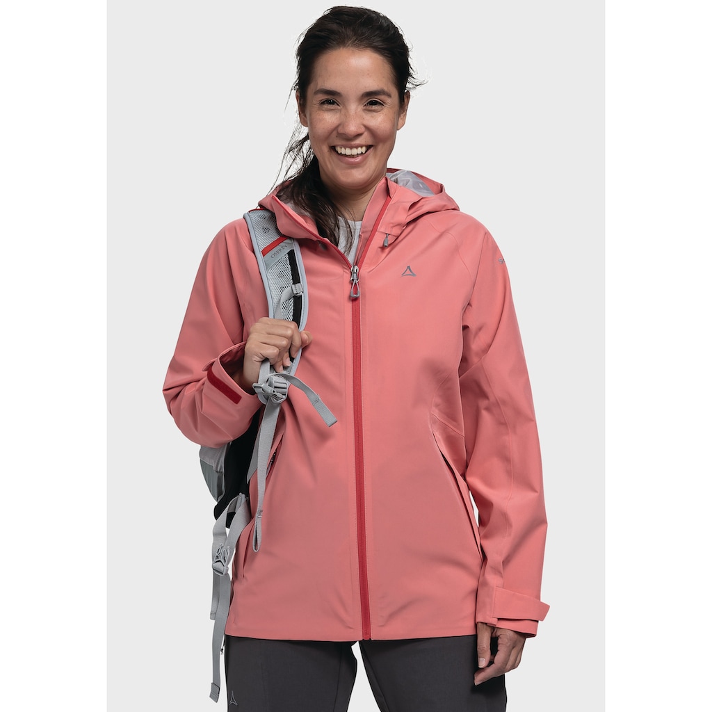 Schöffel Outdoorjacke »2L Jacket Ankelspitz L«, mit Kapuze