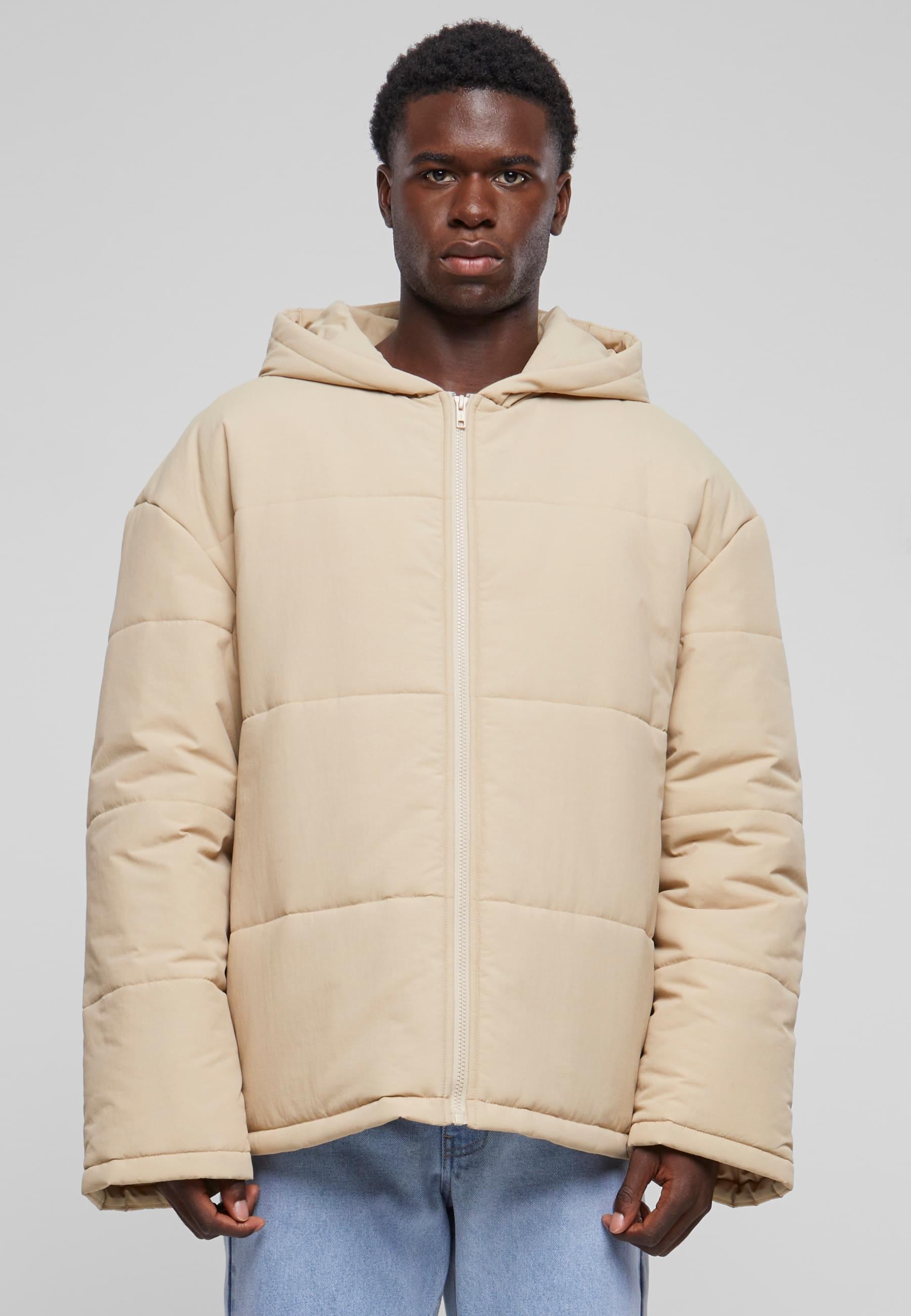 URBAN CLASSICS Allwetterjacke »Urban Classics Herren Hooded Block Puffer Jacket«, (1 St.), mit Kapuze