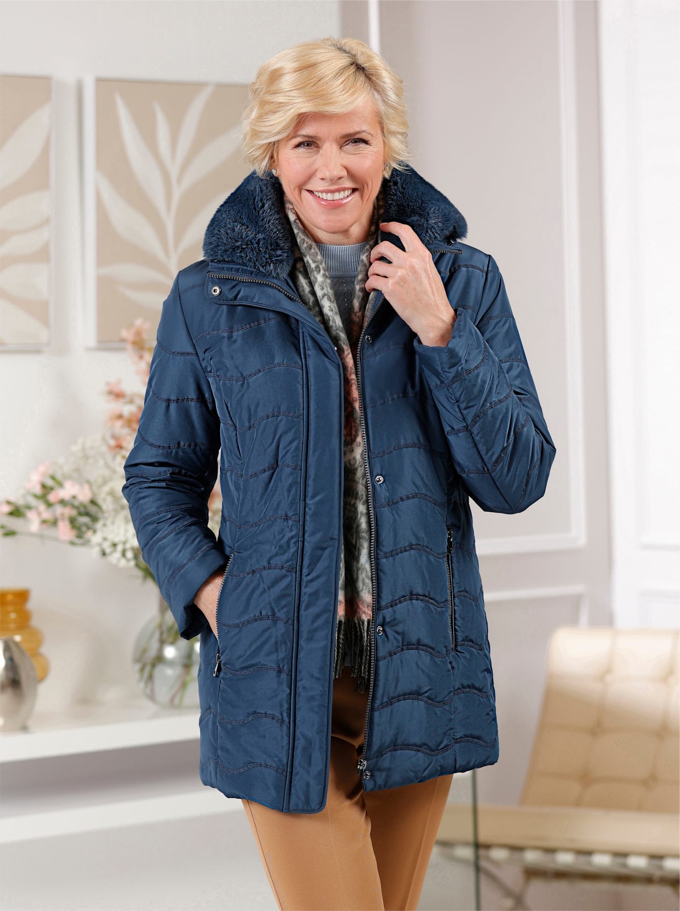 Classic Steppjacke, ohne Kapuze günstig online kaufen