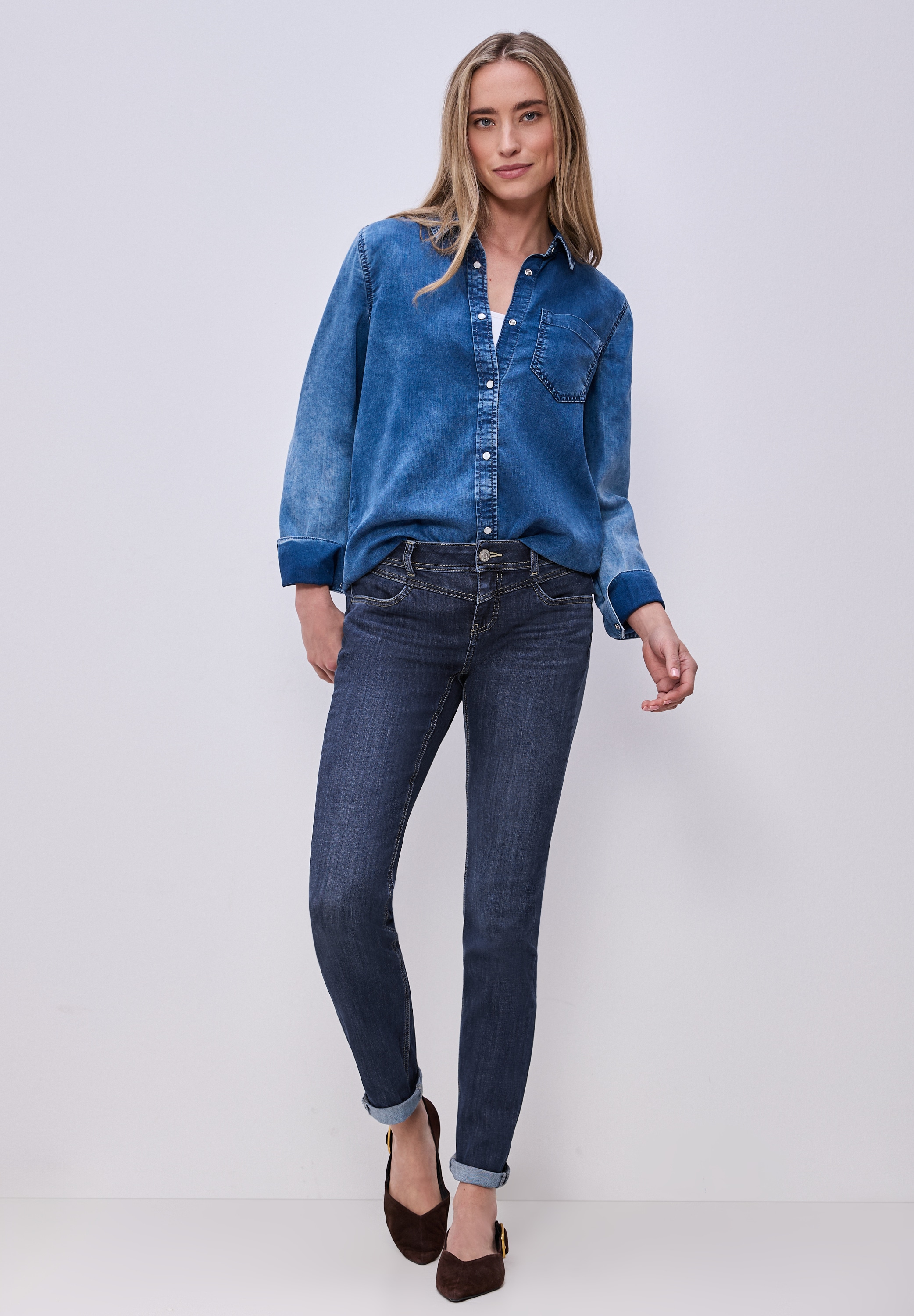 STREET ONE Comfort-fit-Jeans 4-Pocket Style