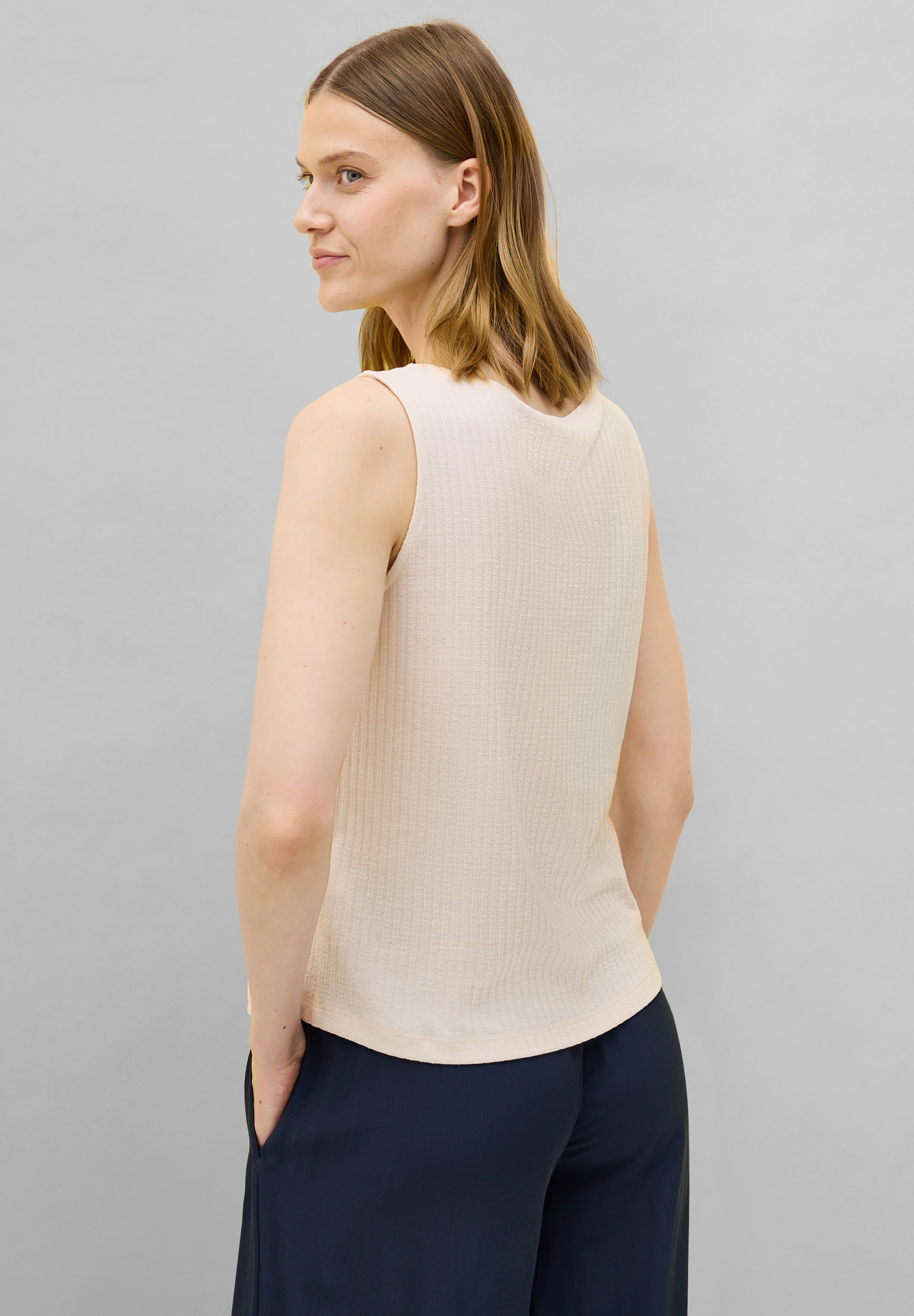 Cecil Ripptanktop, aus elastischem Materialmix günstig online kaufen