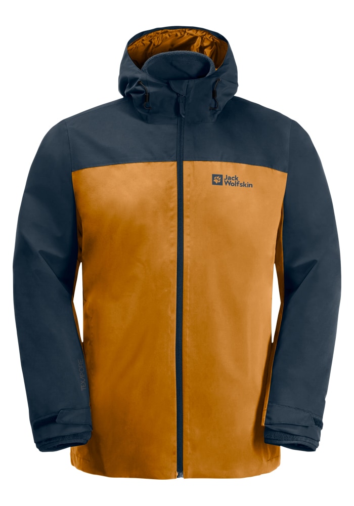 Jack Wolfskin 3-in-1-Funktionsjacke "TAUBENBERG 3IN1 JKT M", mit Kapuze