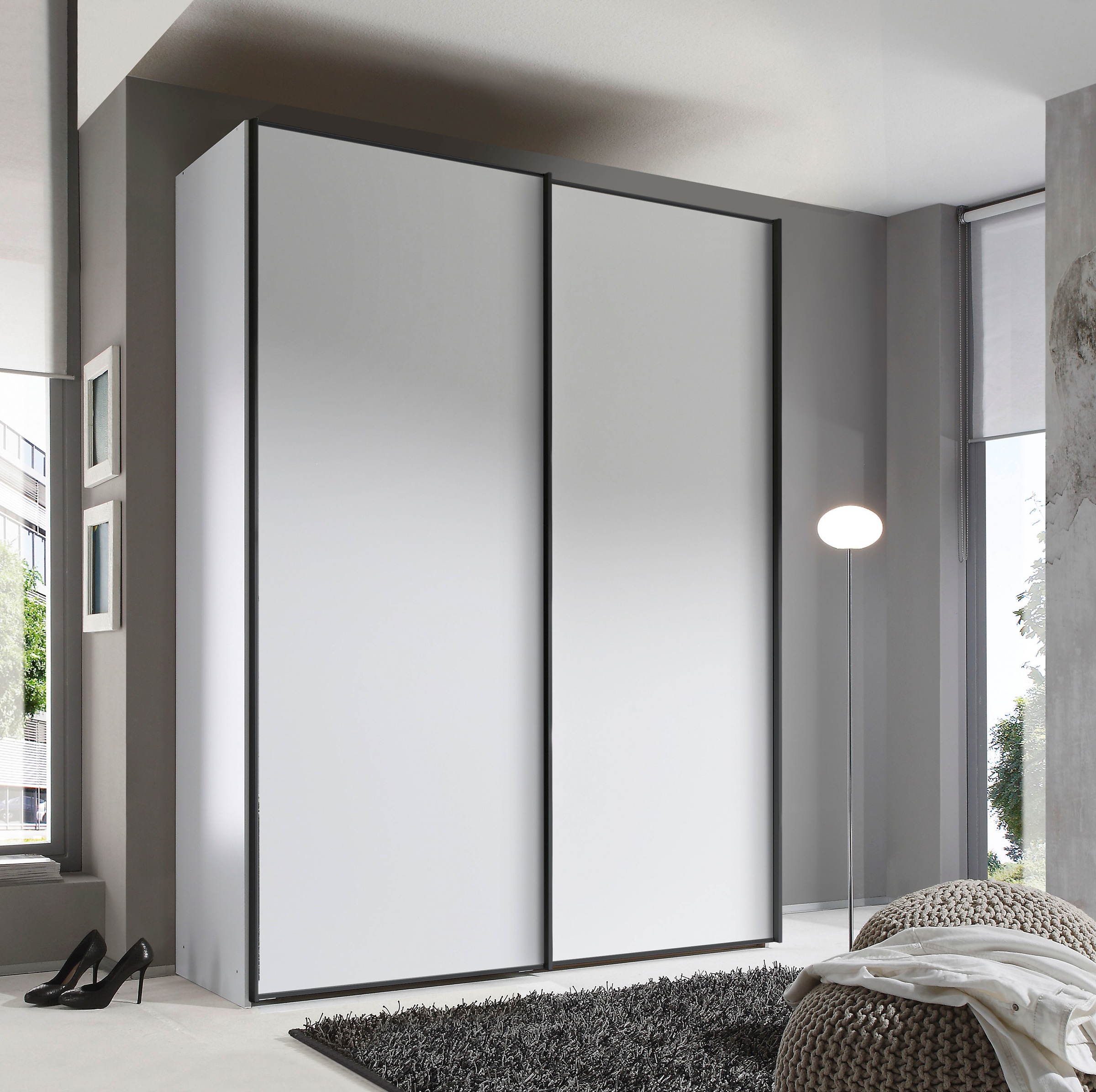 STAUD Schwebetürenschrank »Sinfonie Plus, edles Design in hochwertiger Qualität, Made in Germany« Mit vier verschiedenen Ausstattungsvarianten