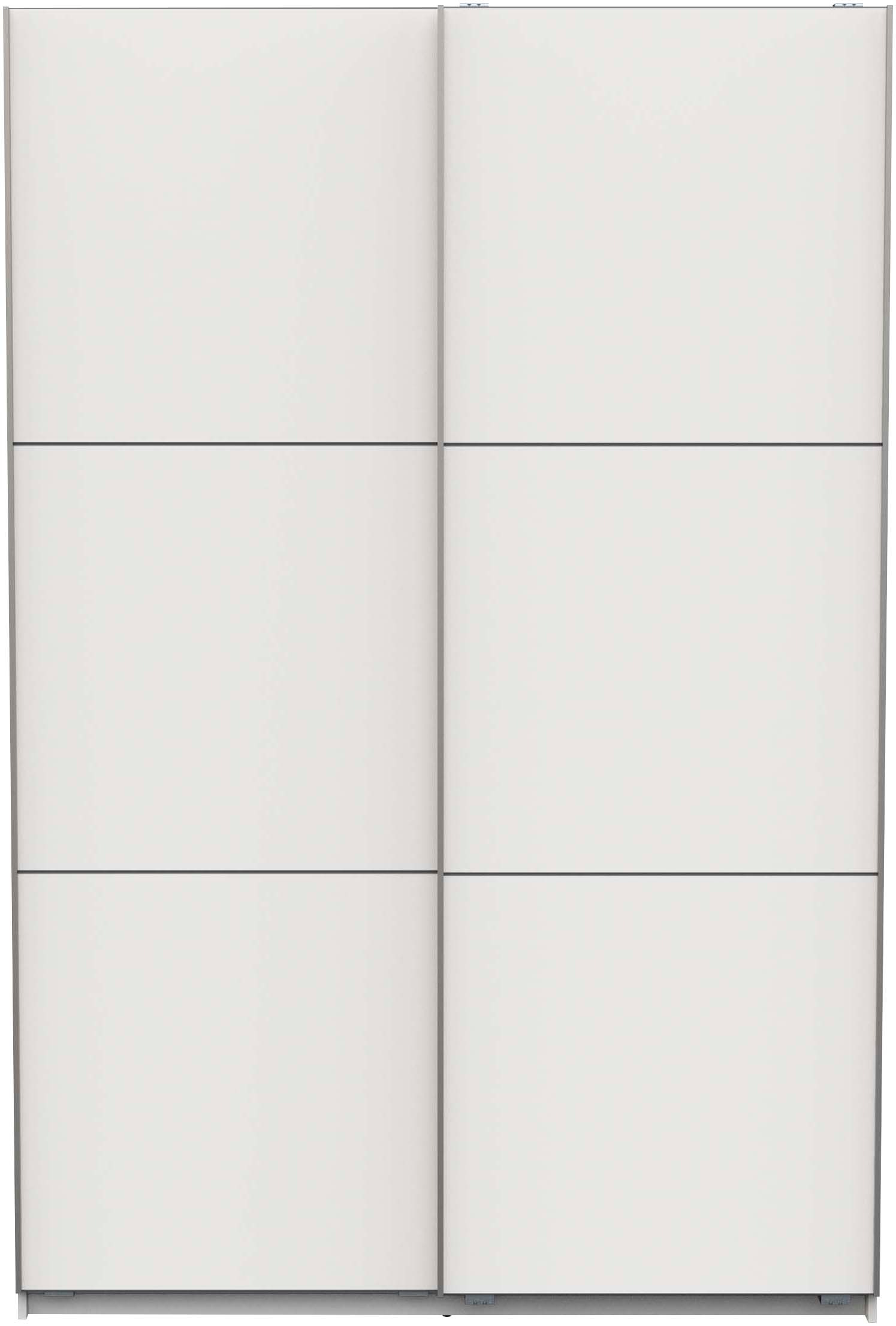 Demeyere GROUP Schiebetürenschrank »Alhambra«, (B/H/T ca. 148/224/60cm), viel Stauraum, 2 Kleiderstangen aus Stahl, viele Ablageflächen