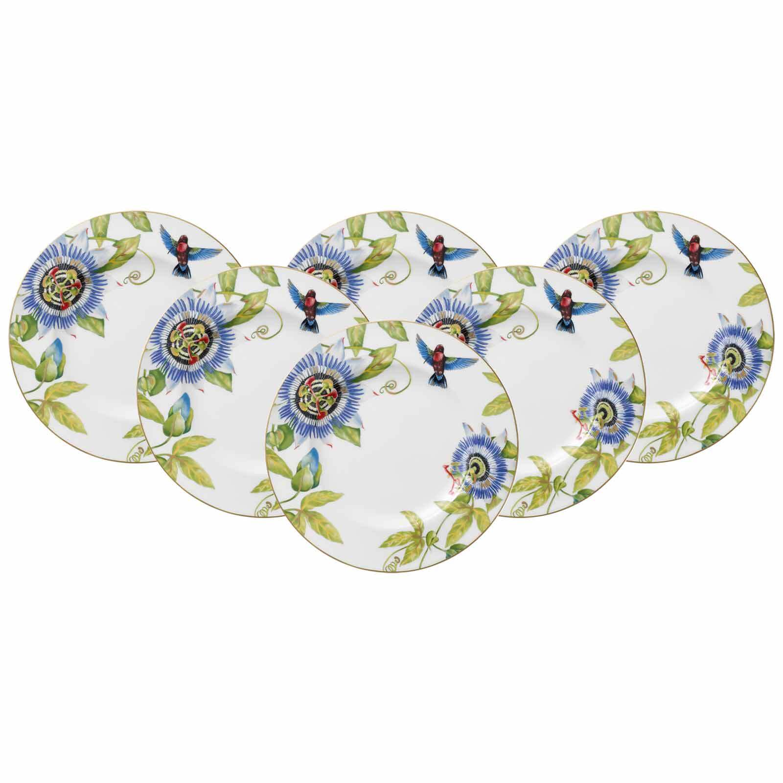 Villeroy & Boch Speiseteller "Speiseteller Amazonia ø 27,7 cm 6er Set bunt" Spülmaschinenfest