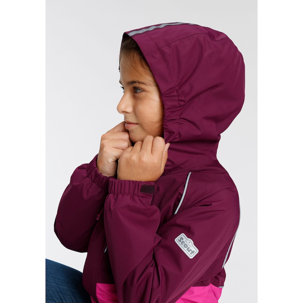 Scout 3-in-1-Funktionsjacke »ALL WEATHER«, (2 St.), mit Kapuze