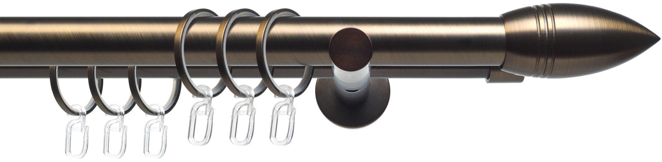 Liedeco Gardinenstange "CELBULLE01SG2L" Ø 25 2-läufig Fixmaß 2-läufig im Fi günstig online kaufen