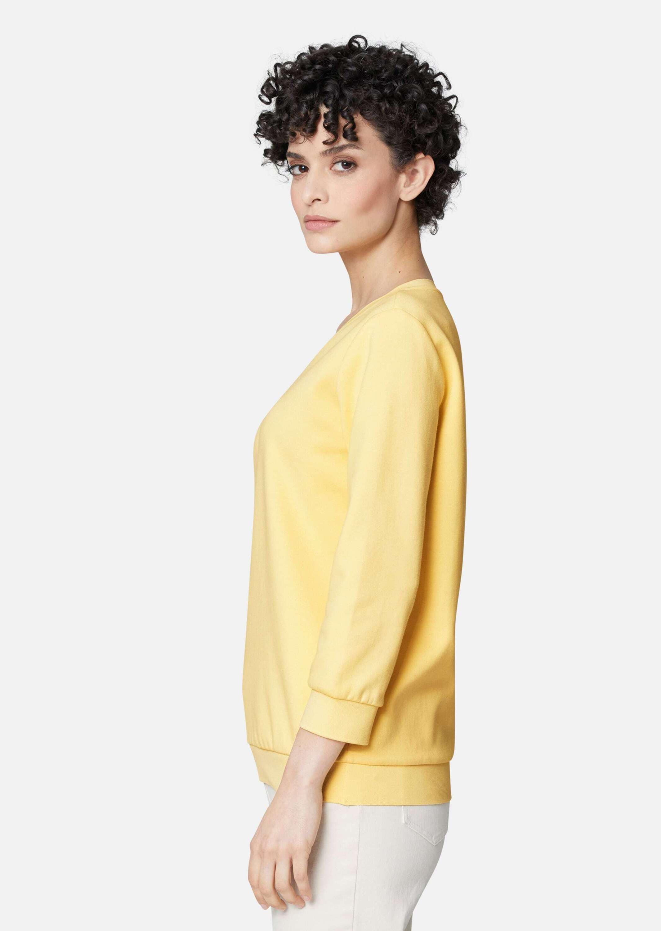 MADELEINE 3/4-Arm-Shirt »Sweatshirt Sweatshirt mit 3/4-langen Ärmeln.«