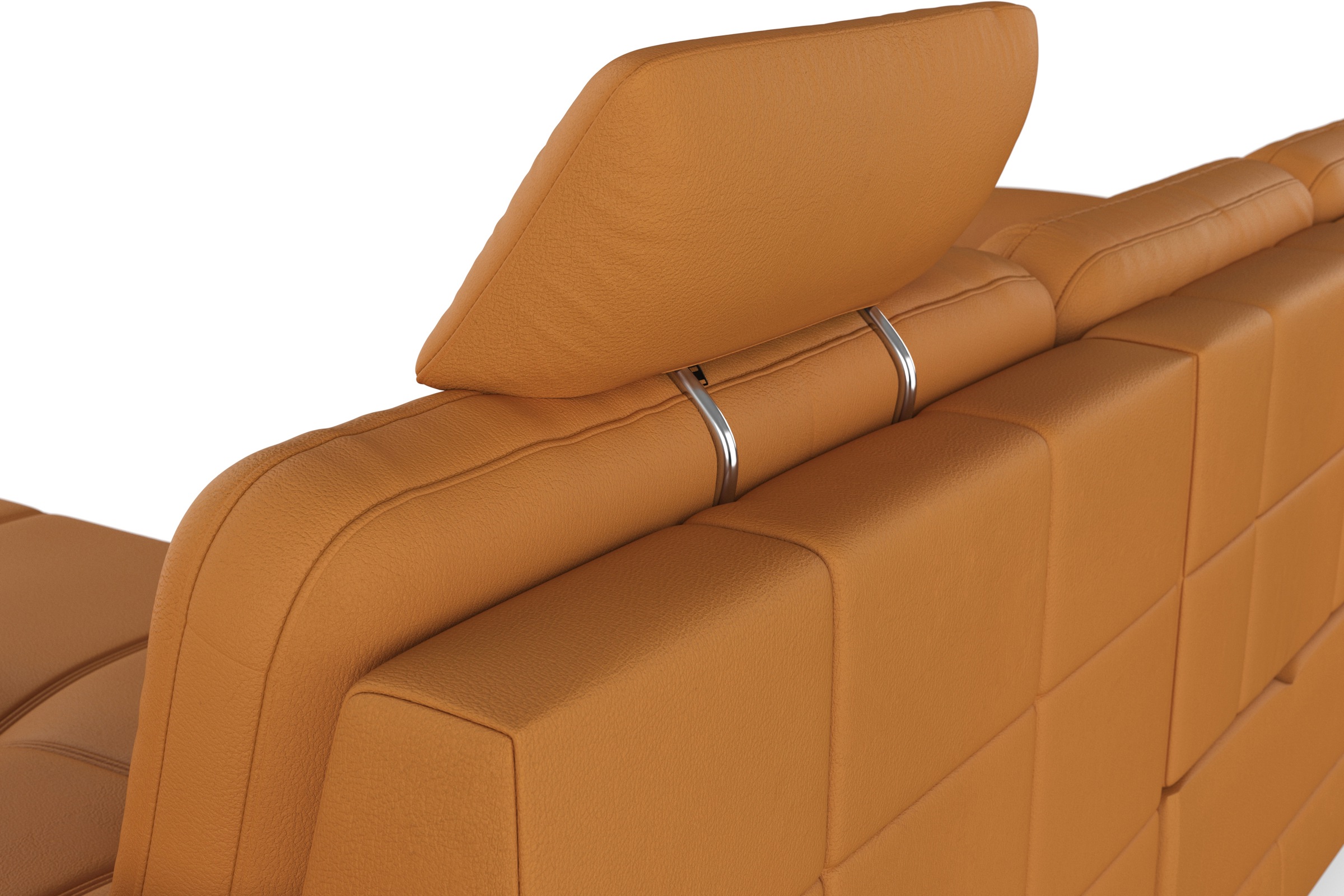 sit&more Ecksofa »Bendigo L-Form«, inklusive Sitztiefenverstellung, Bodenfreiheit 15 cm, 2 Fußfarben