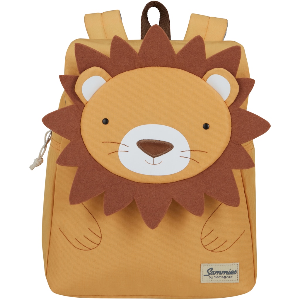 Samsonite Kinderrucksack »Happy Sammies ECO, S+, Lion Lester«, reflektierende Details