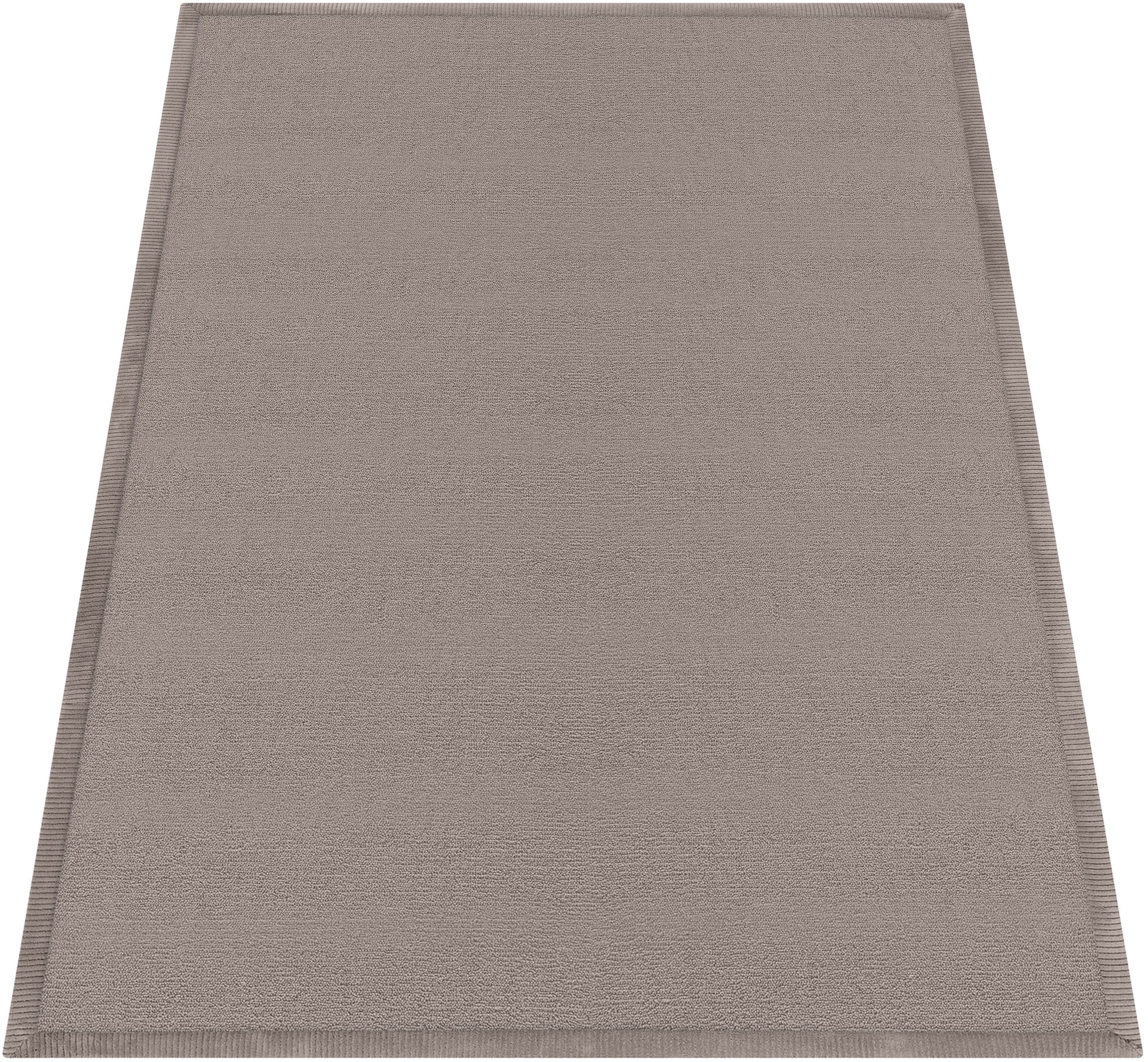 Teppich »Tatami 475«, rechteckig, 24 mm Höhe, Kurzflor, Uni-Farben, mit Memory Foam,...