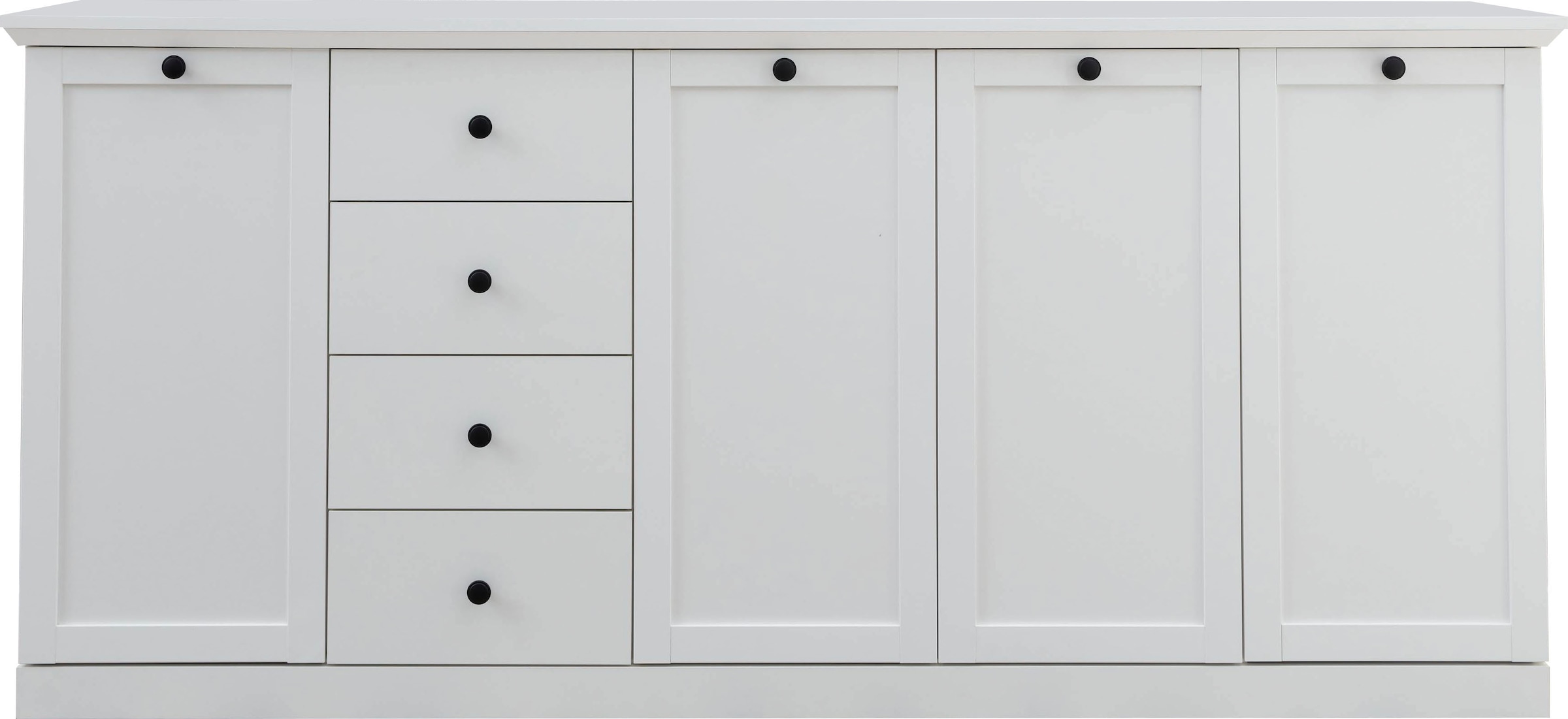 Home affaire Sideboard "Örebro" Kommode, zeitloser Landhausstil, mit Vollauszug