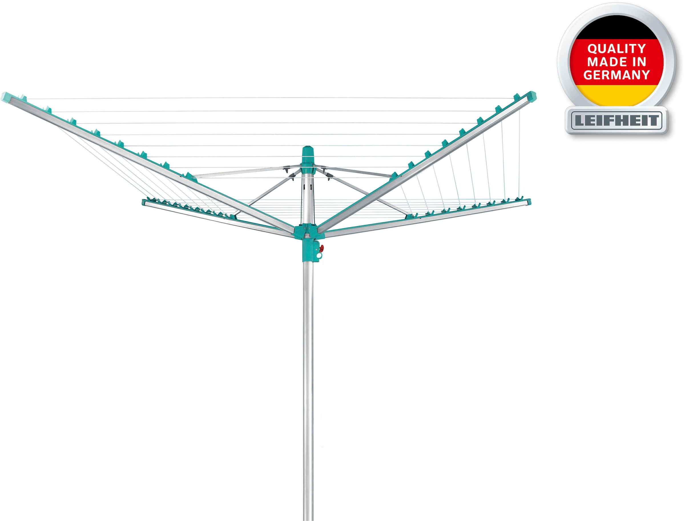 Leifheit Wäschespinne »Linomatic 500 Easy«, 50 Meter Leinenlänge