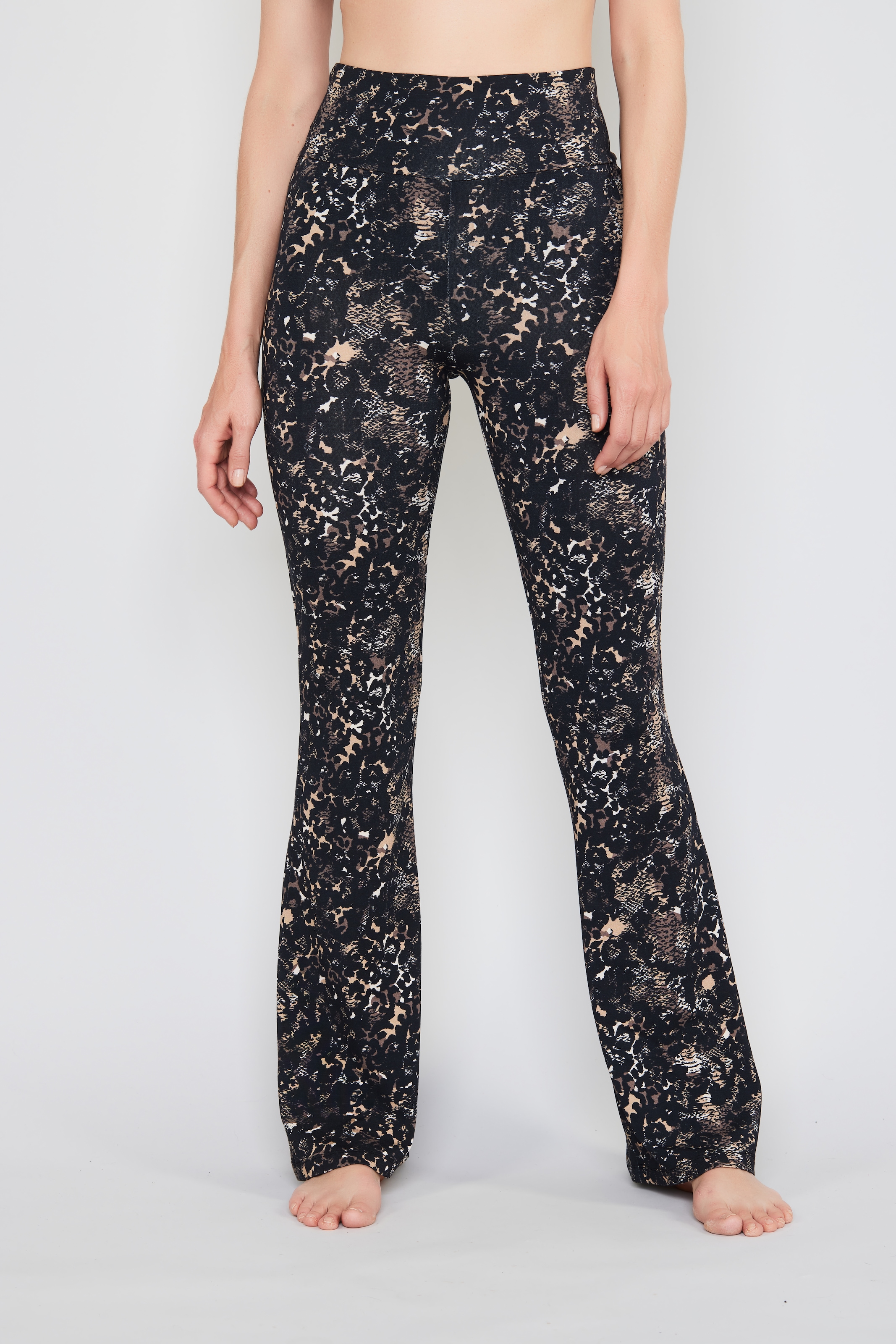 JOOP Jeans Leggings "After Dark (JOOP Jeans)", Animal-Look, Flare Fit, elas günstig online kaufen
