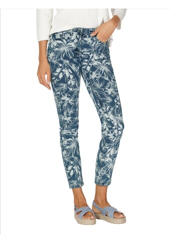 Amy Vermont 5-Pocket-Jeans, mit floralem Blätter Print kaufen