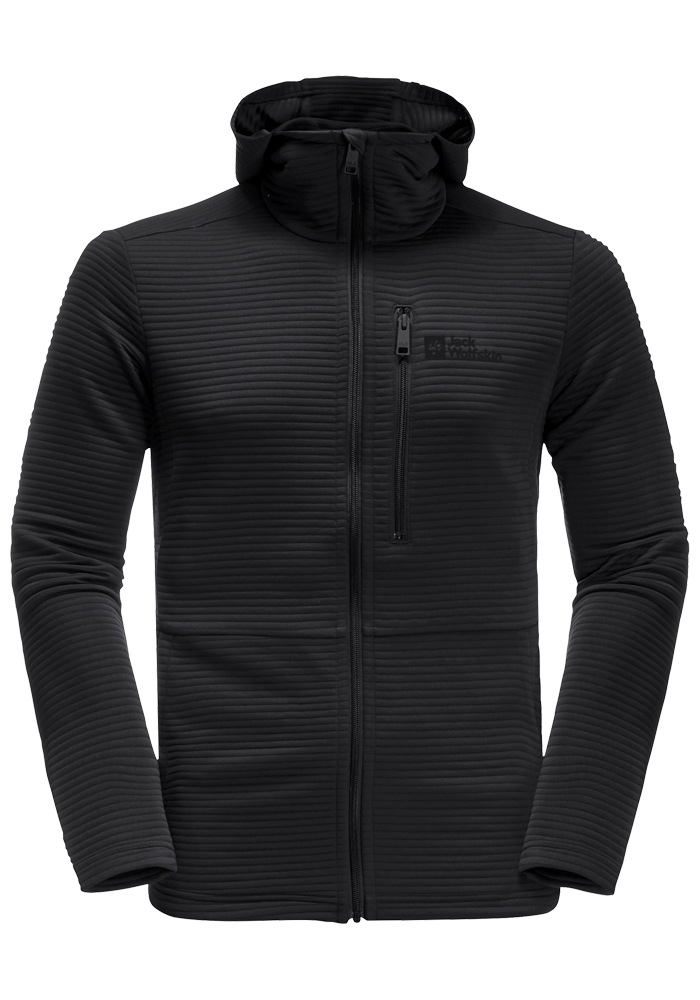 Jack Wolfskin Fleecejacke »MODESTO HOODED JKT MEN«, mit Kapuze