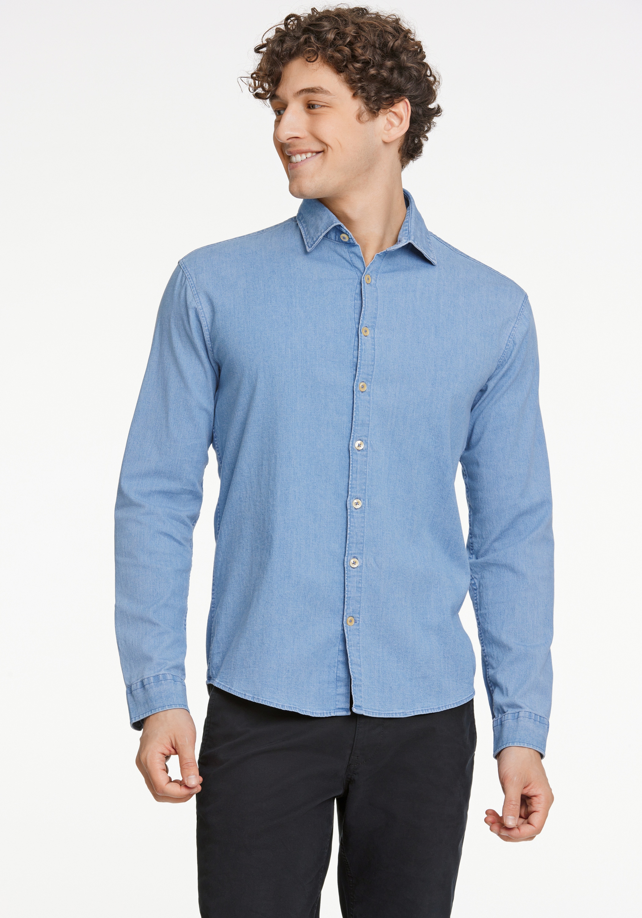 LINDBERGH Flanellhemd "Freizeithemd Relaxed Fit" günstig online kaufen