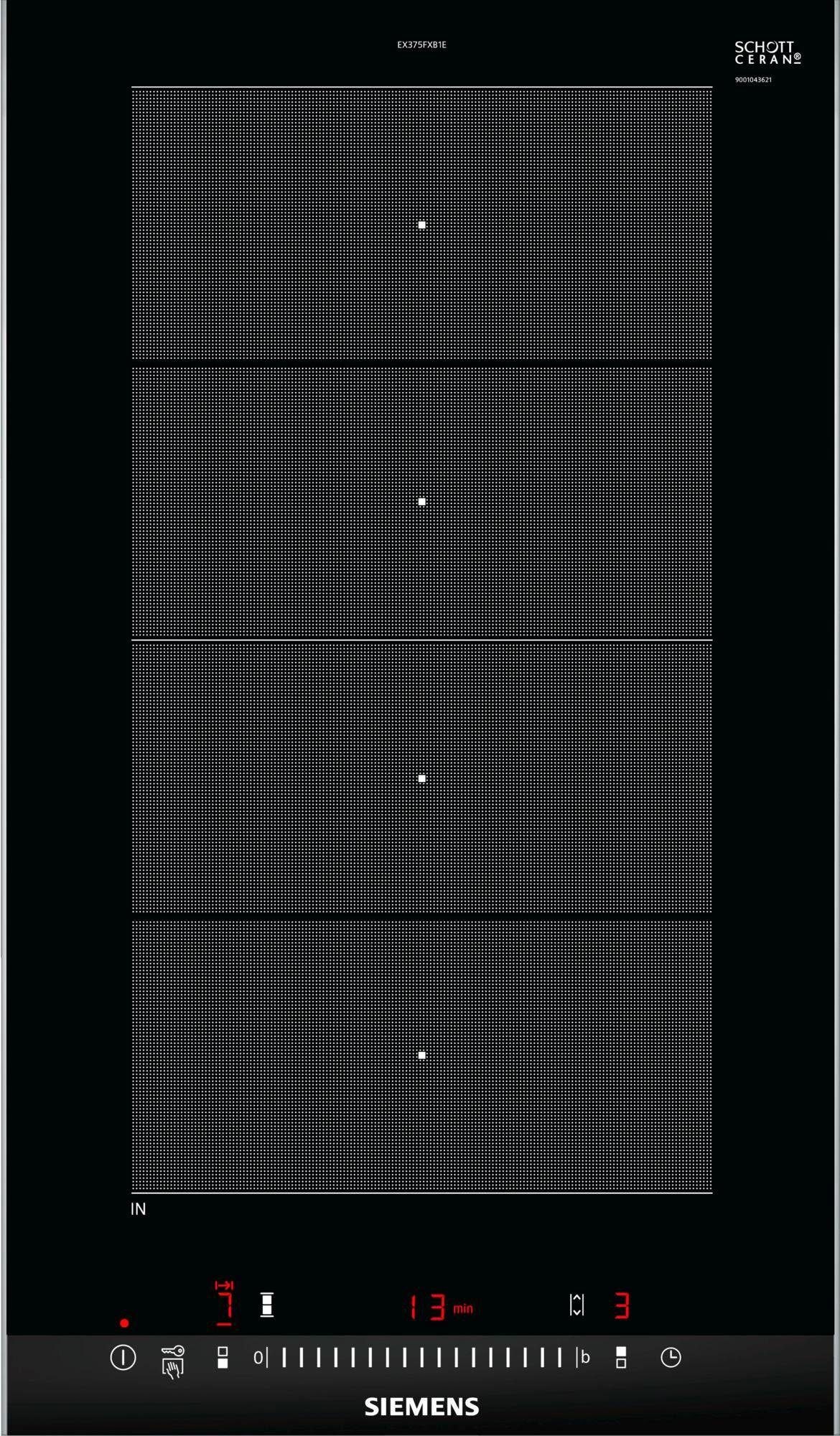SIEMENS Flex-Induktions-Kochfeld "EX375FXB1E" günstig online kaufen