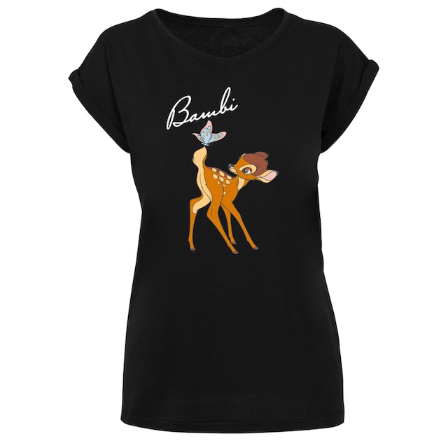 »Disney Print T-Shirt BAUR F4NT4STIC | Tail«, für bestellen Schmetterling Bambi