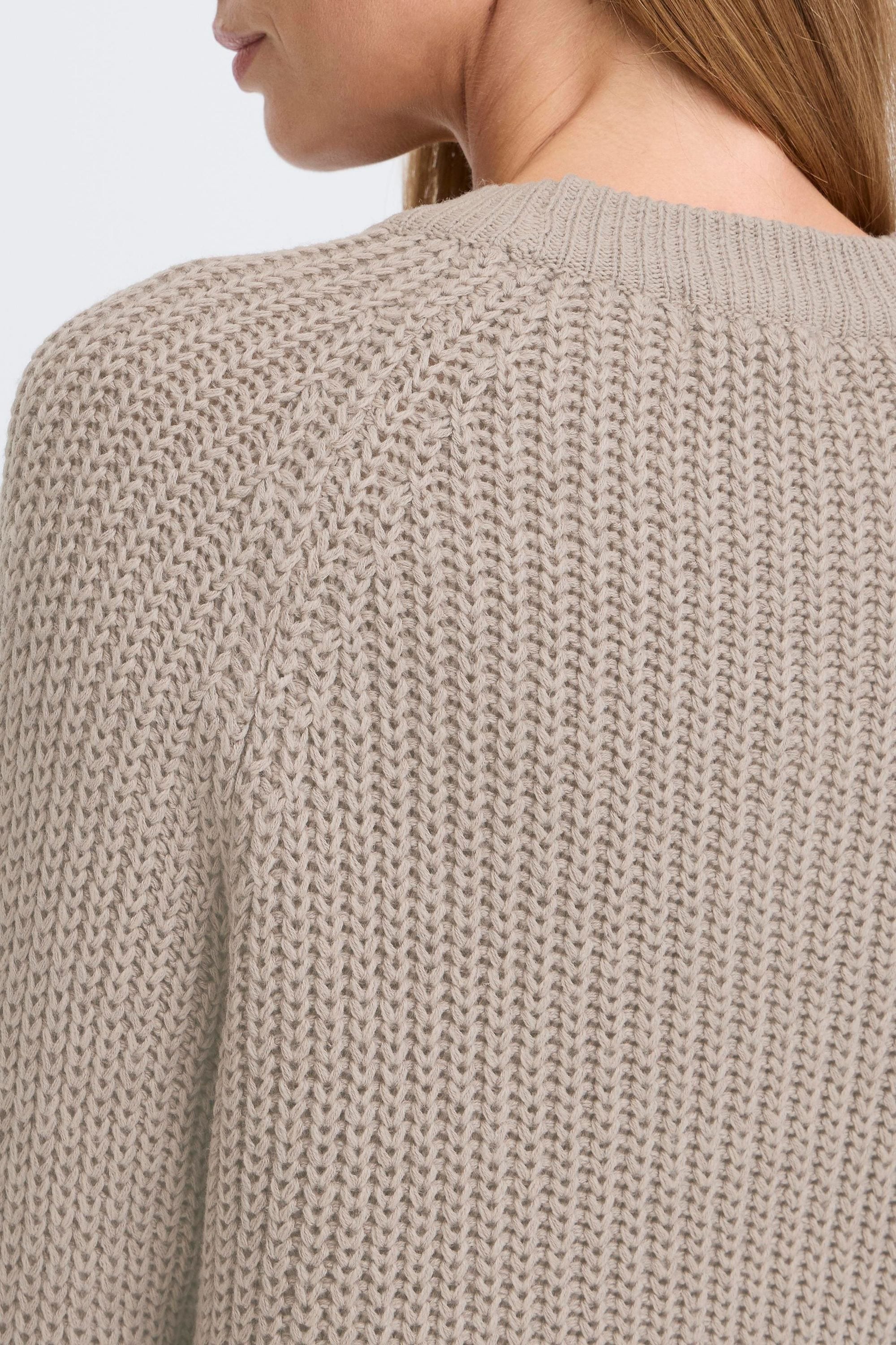OXMO Strickfleece-Pullover »Strickpullover OXKanna«