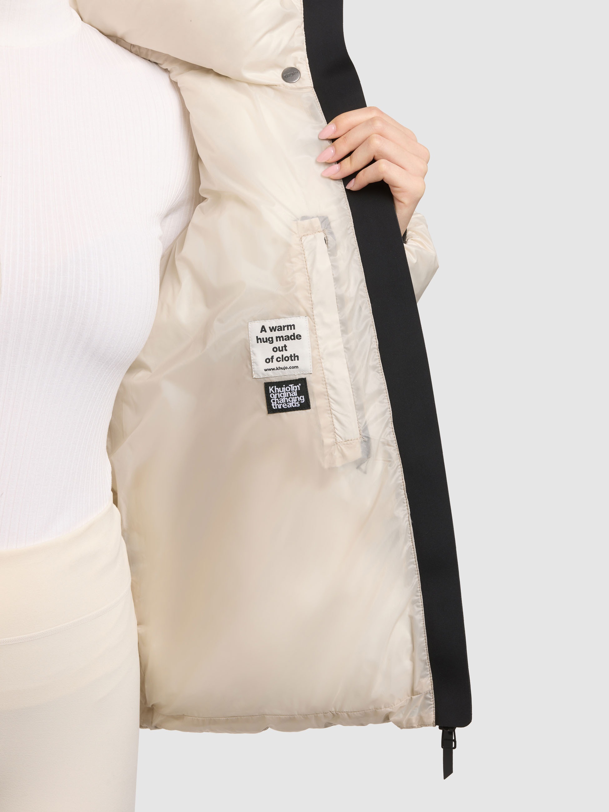 khujo Steppjacke »NALA2« ohne Kapuze
