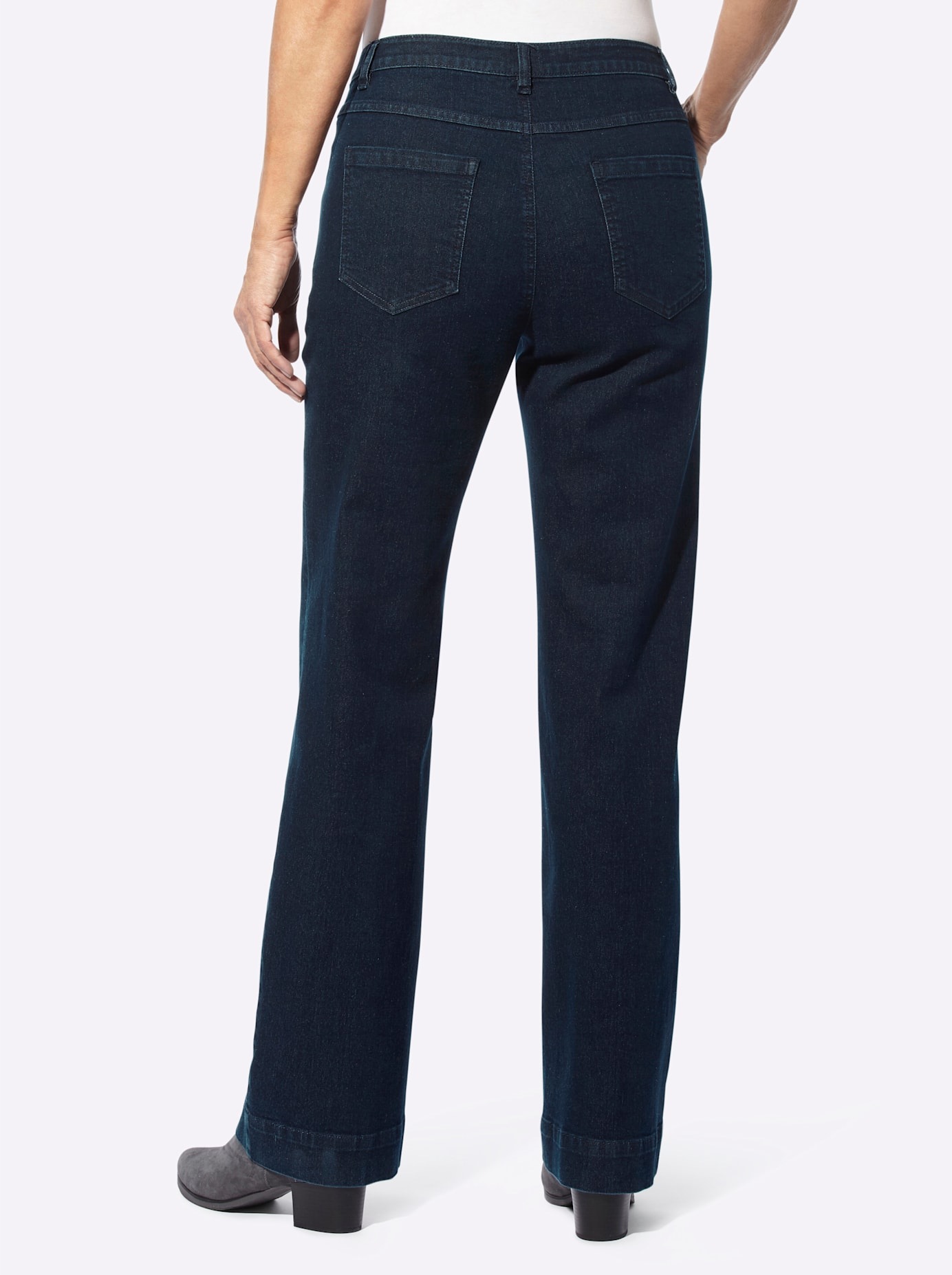 Classic Basics Women's Jeans Dark Blue 24 10