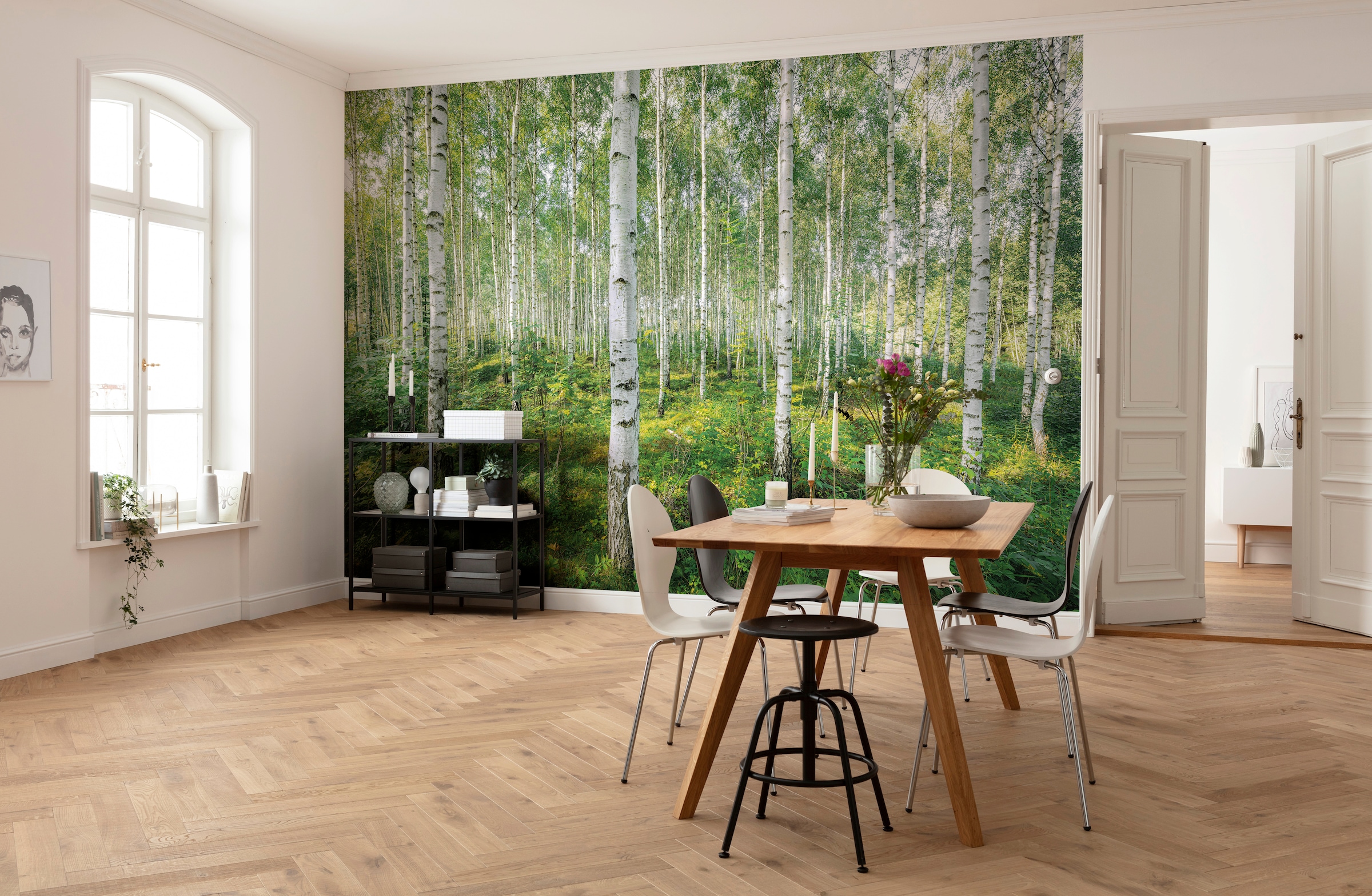 Komar Fototapete »Sunny Day - Größe 368 x 254 cm«, bedruckt, Wohnzimmer, Schlafzimmer