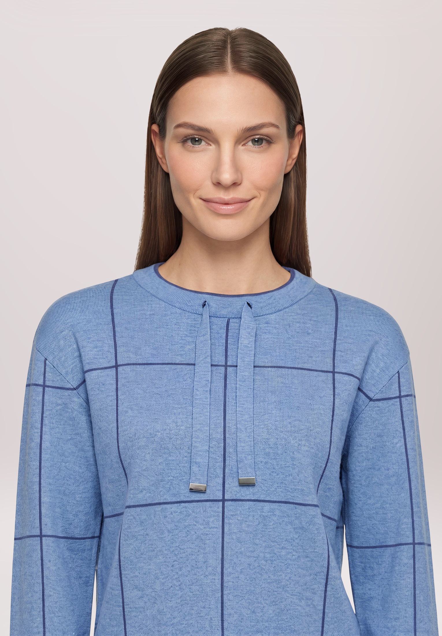 Betty Barclay Strickpullover »Damen kariert« 1