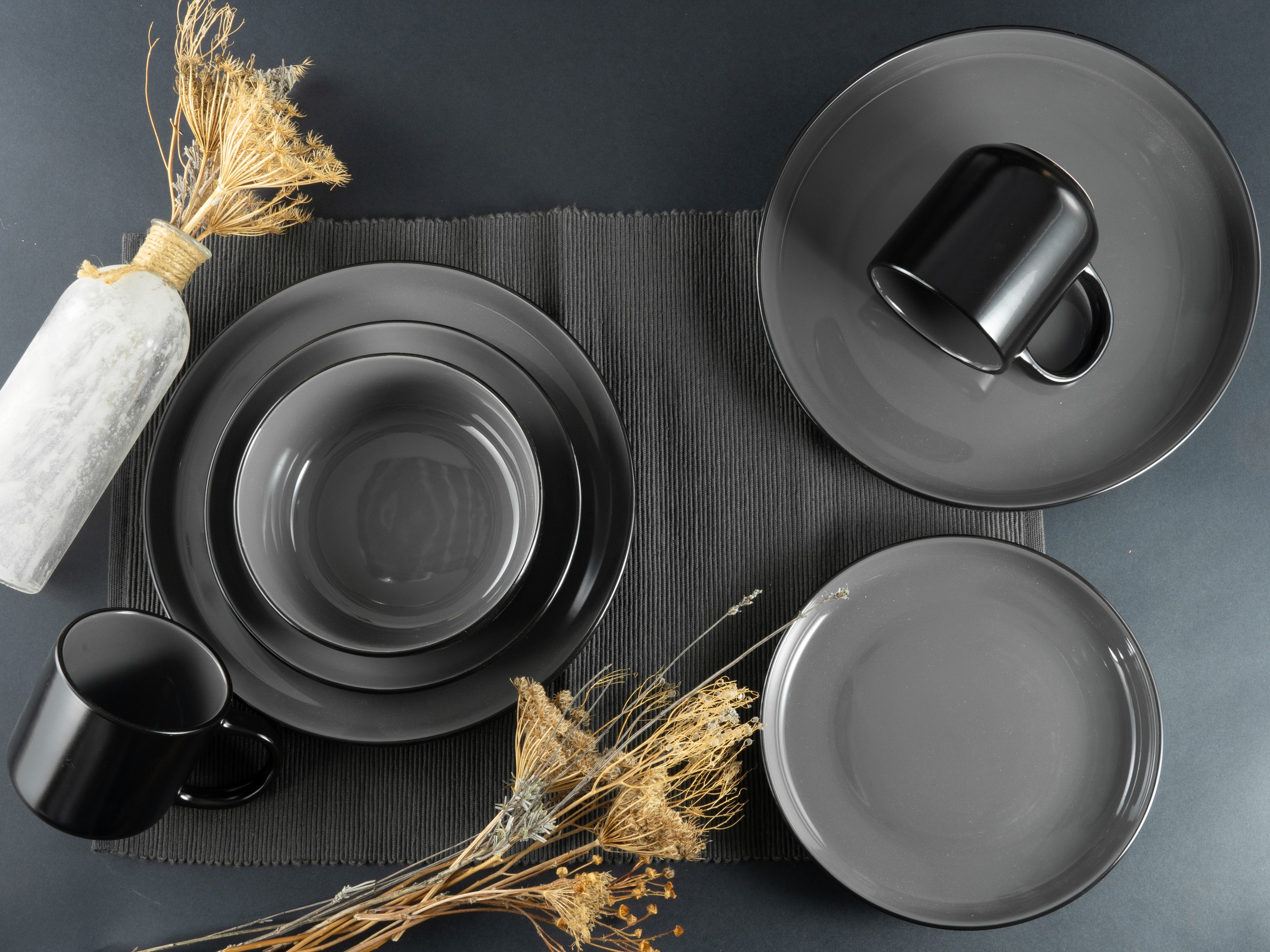 my home Kombiservice "modernes Geschirr-Set, Service Östra Greda" hohe Halt günstig online kaufen