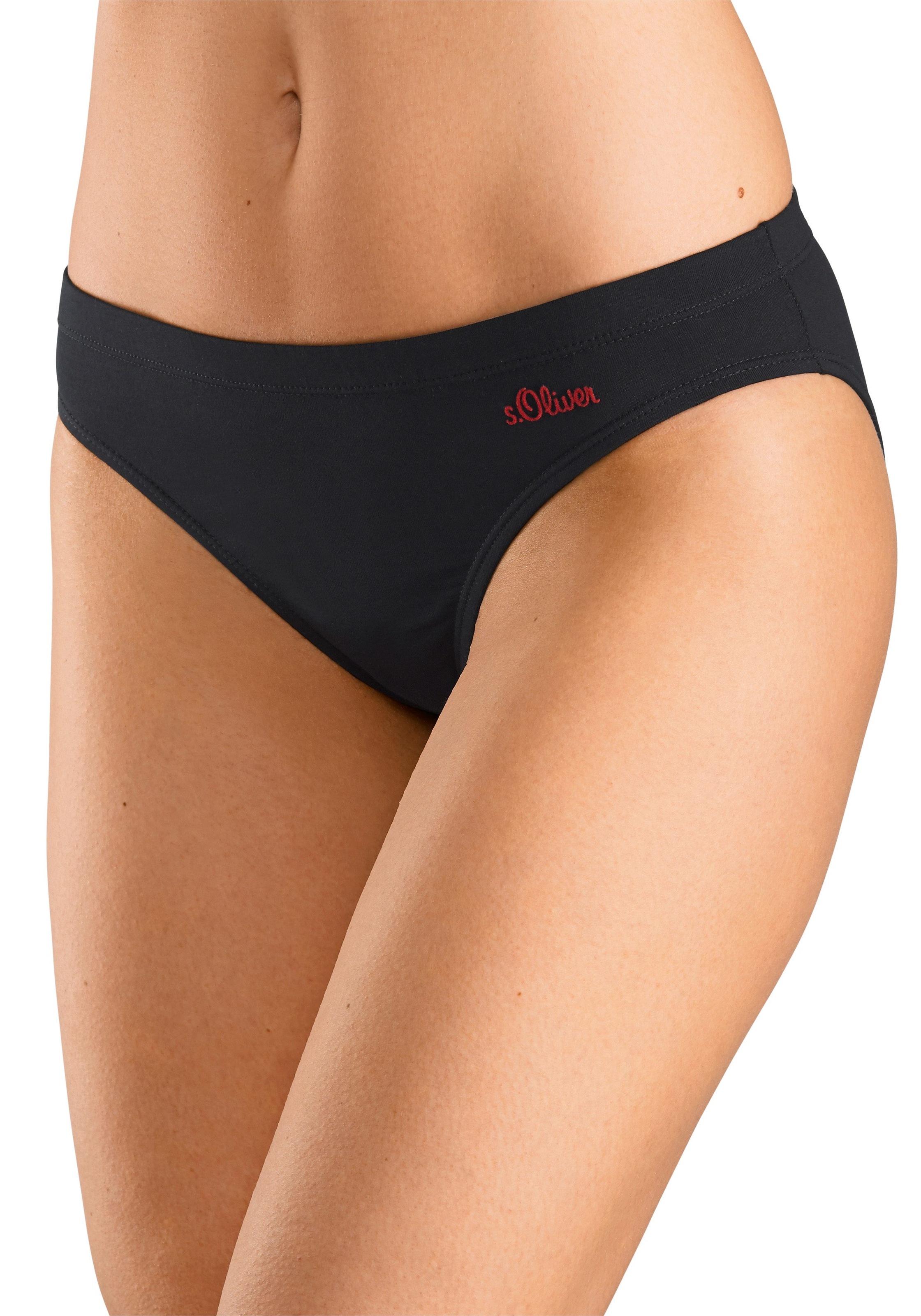 s.Oliver Bikinislip, aus elastischer Baumwoll-Qualität günstig online kaufen