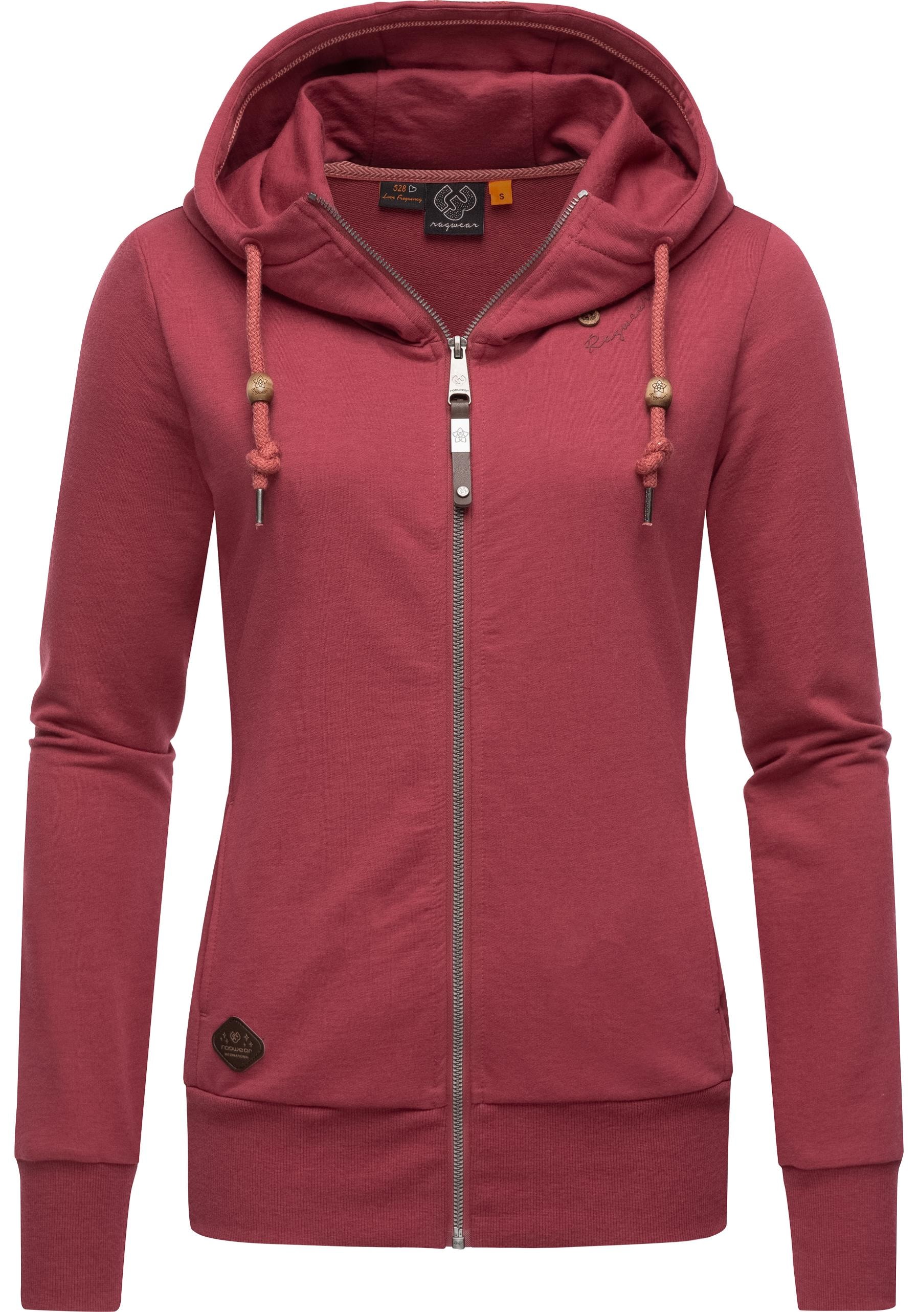 Kapuzensweatjacke »Paya Intl.«, sportlicher Damen Kapuzensweater mit Kordeln