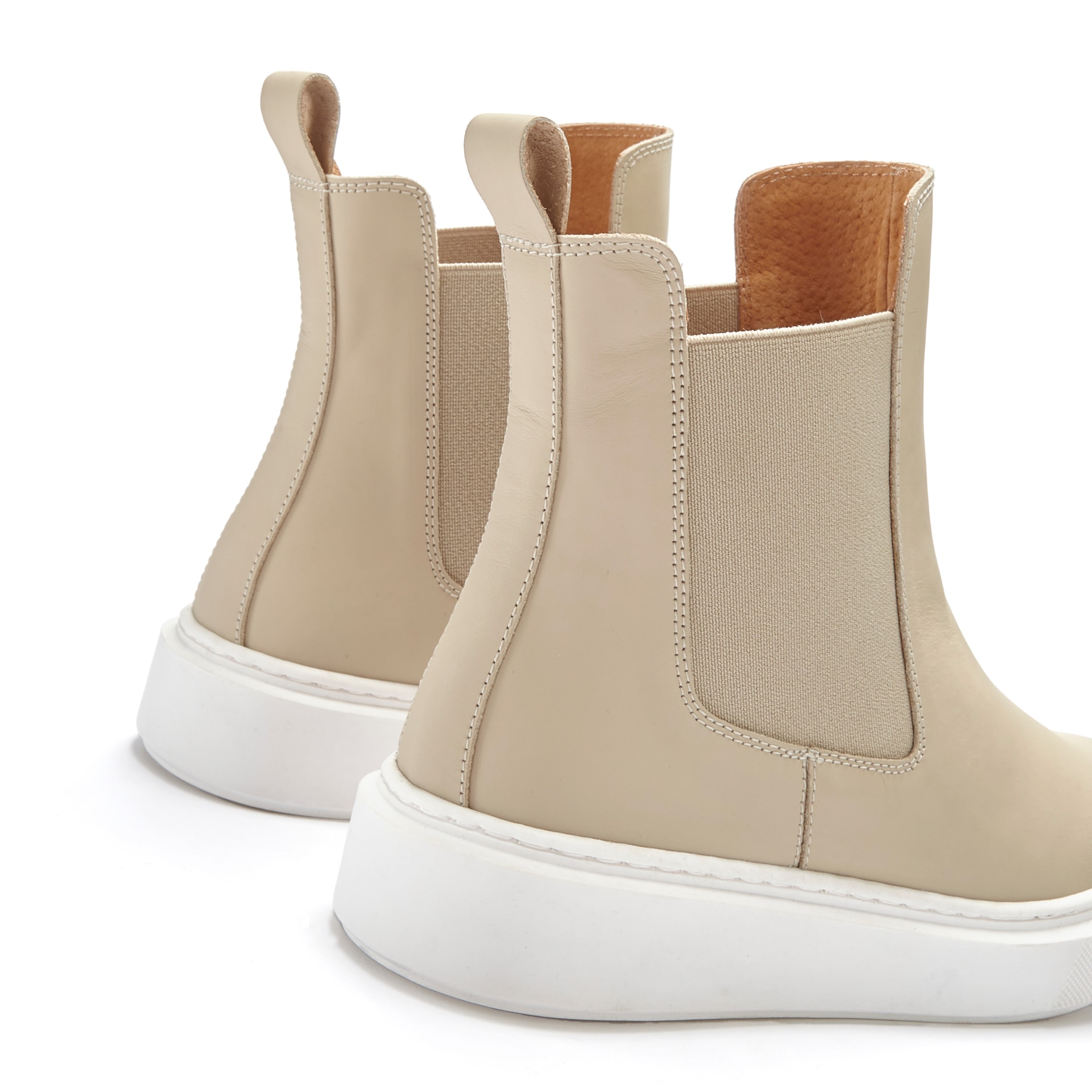 Elbsand Stiefelette, Chelseaboots, Schlupfstiefel, Stiefel, Sommerstiefelette aus Leder