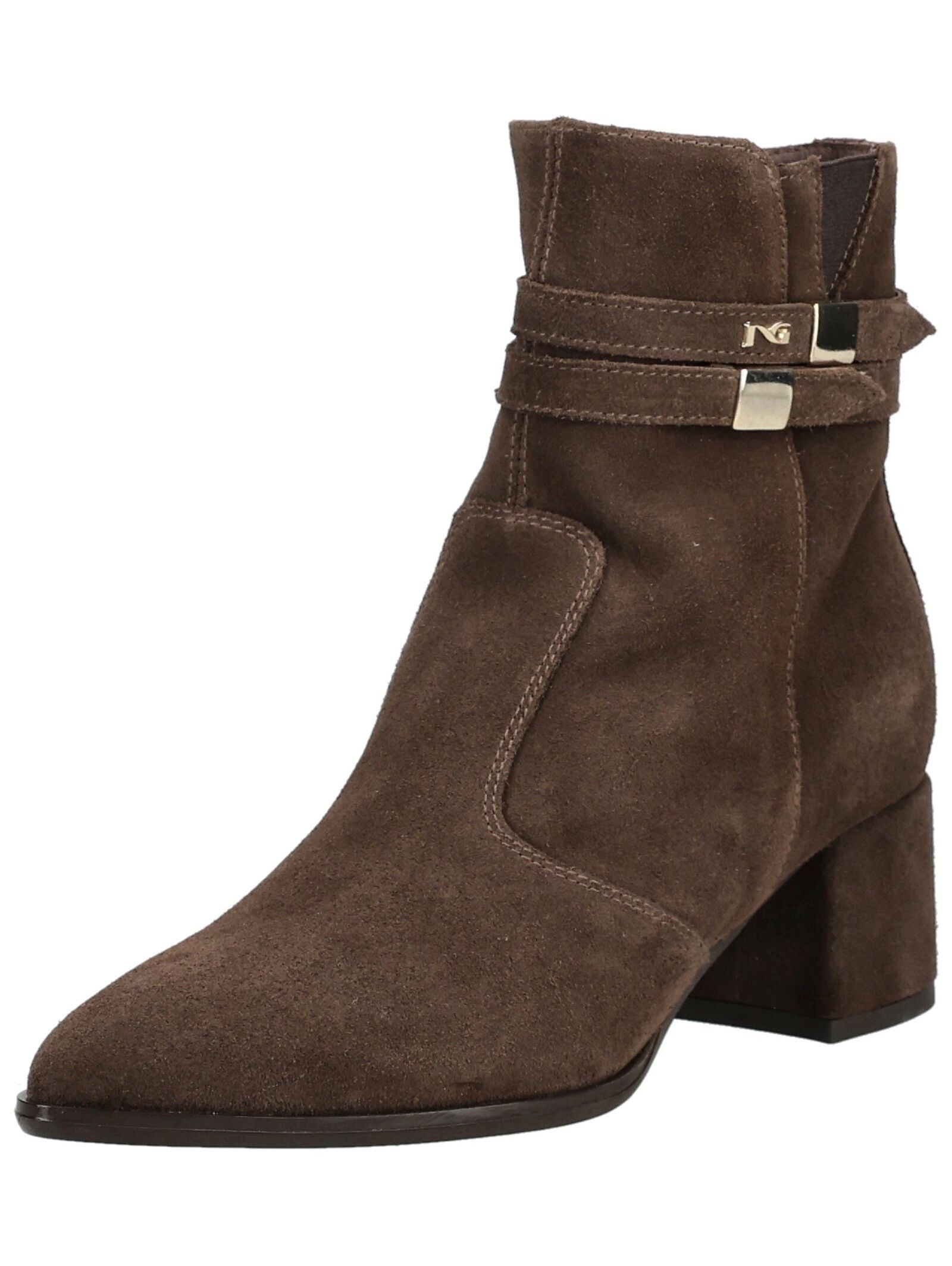 Nero Giardini Stiefelette "Nero Giardini Stiefelette Veloursleder/Textil"