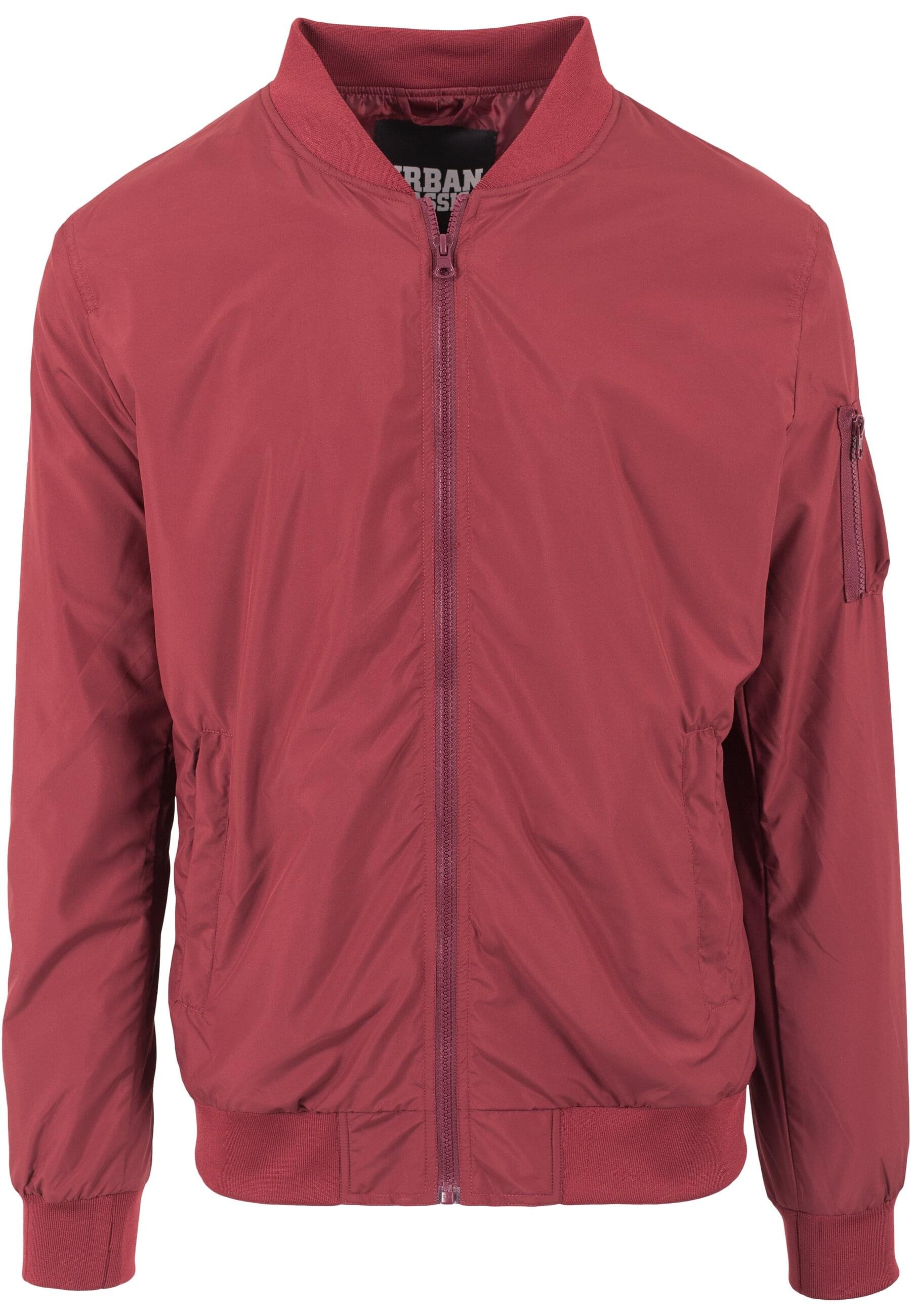 URBAN CLASSICS Allwetterjacke "Urban Classics Herren Light Bomber Jacket", (1 St.), ohne Kapuze