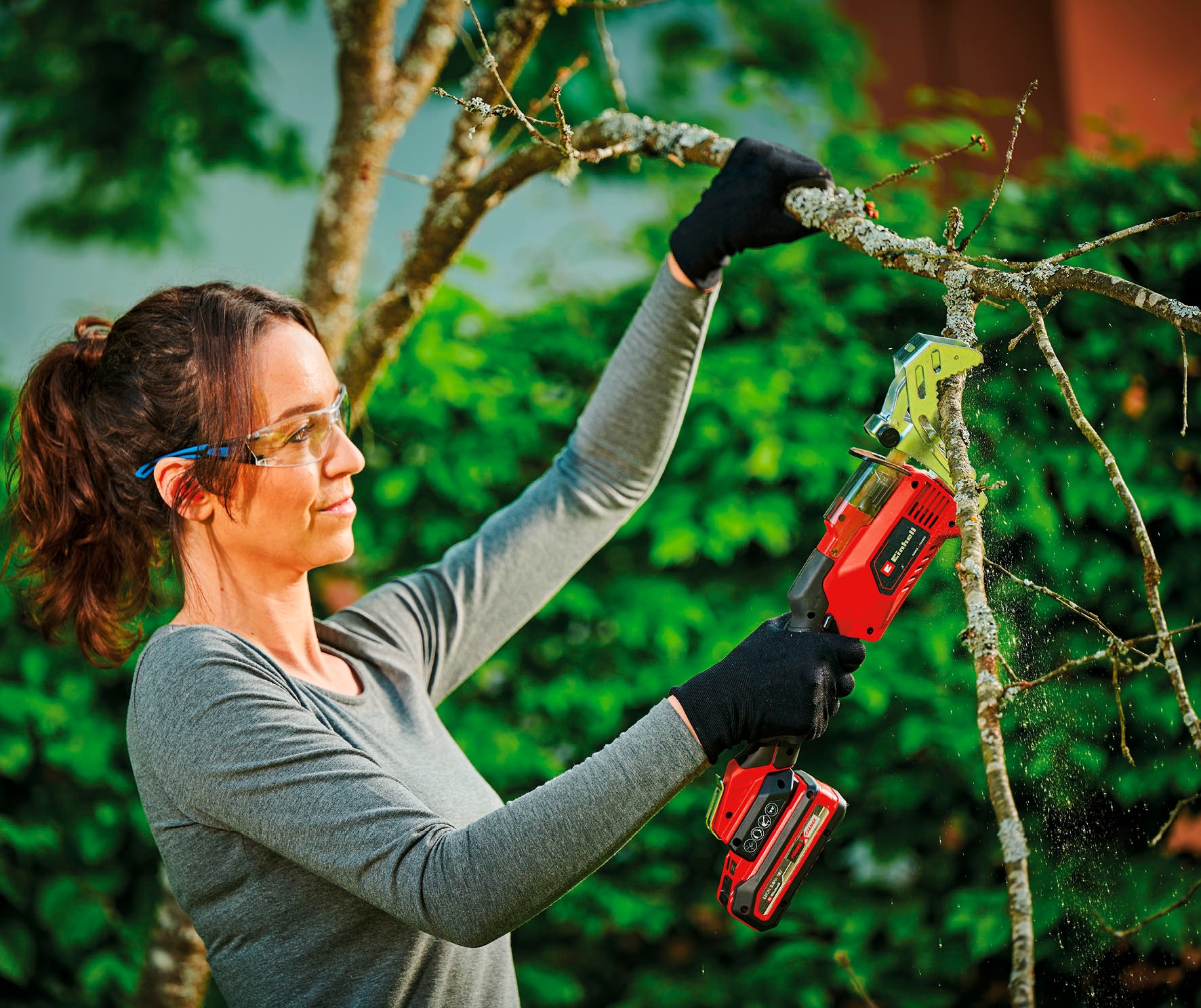 Einhell Baum- und Strauchschneider »GE-GS 18/150 Li-Solo«, 10 cm Schnittlänge, Akku-Astsäge, ohne Akku und Ladegerät
