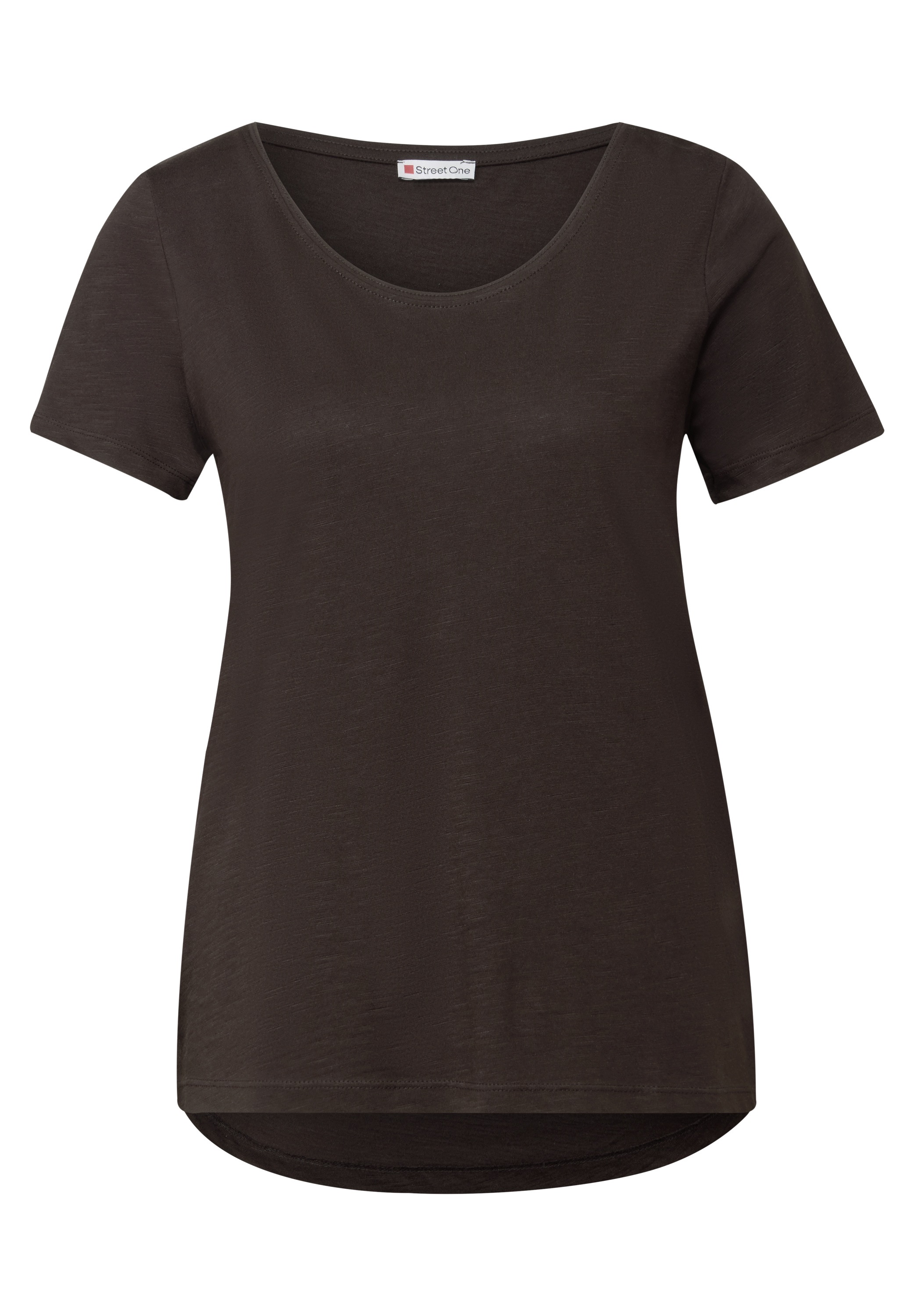 STREET ONE V-Shirt, im soften Baumwoll-Mix