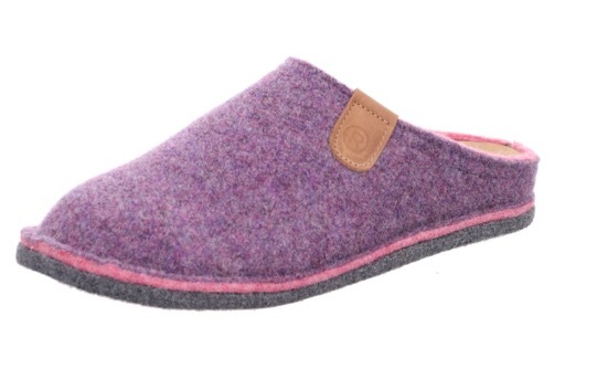 Rohde Pantoffel "CALMYS N15" Clog, Hausschuh, Homeslipper, Filz in melierter Optik