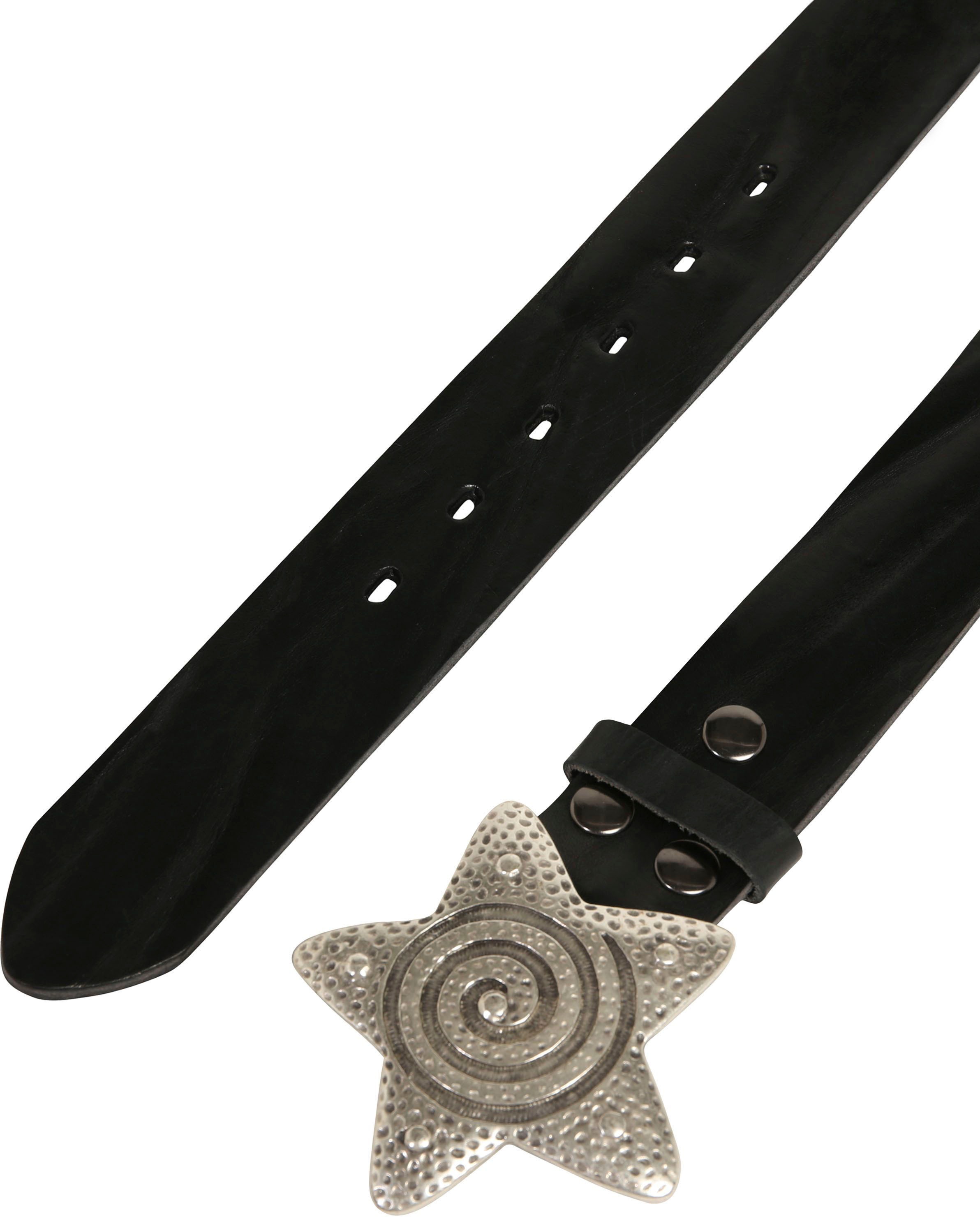 Rettungsring Gürtel Ledergürtel mit Stern-Koppelschließe günstig online kaufen